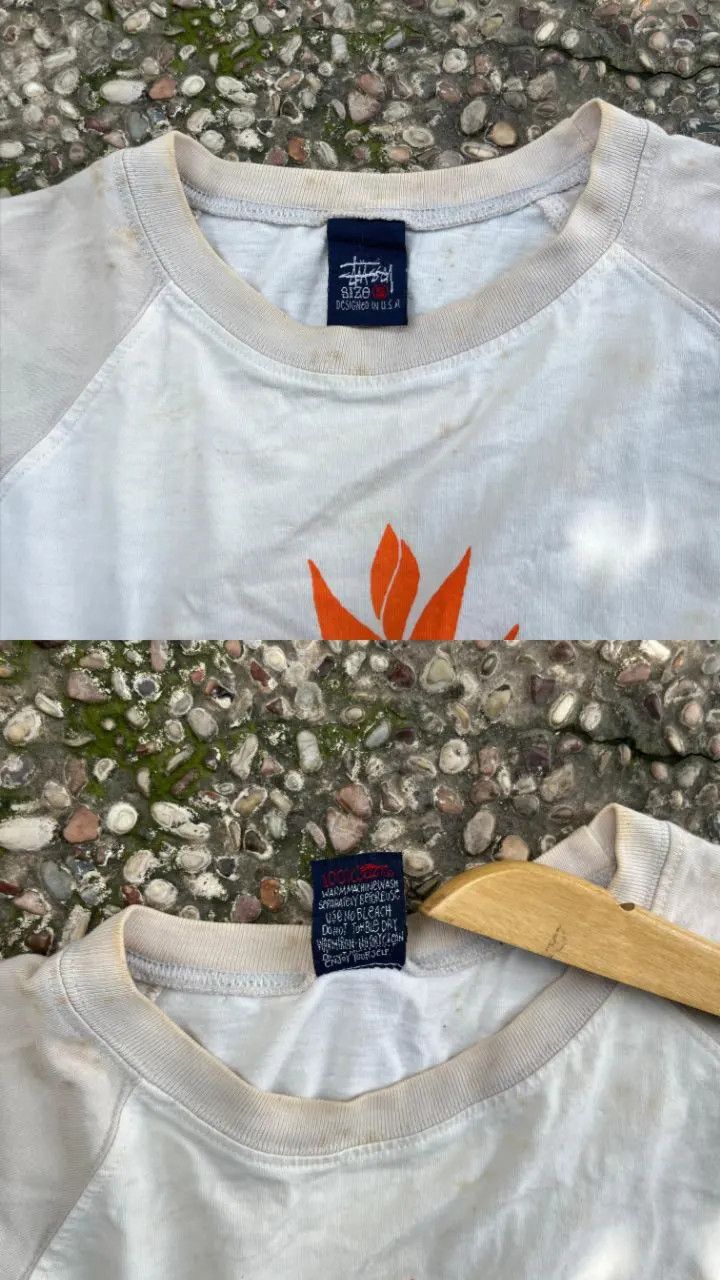 Stussy × Vintage 💥Rare💥Stussy Flower Bali Tshirt Size US S / EU 44-46 / 1 - 8 Thumbnail