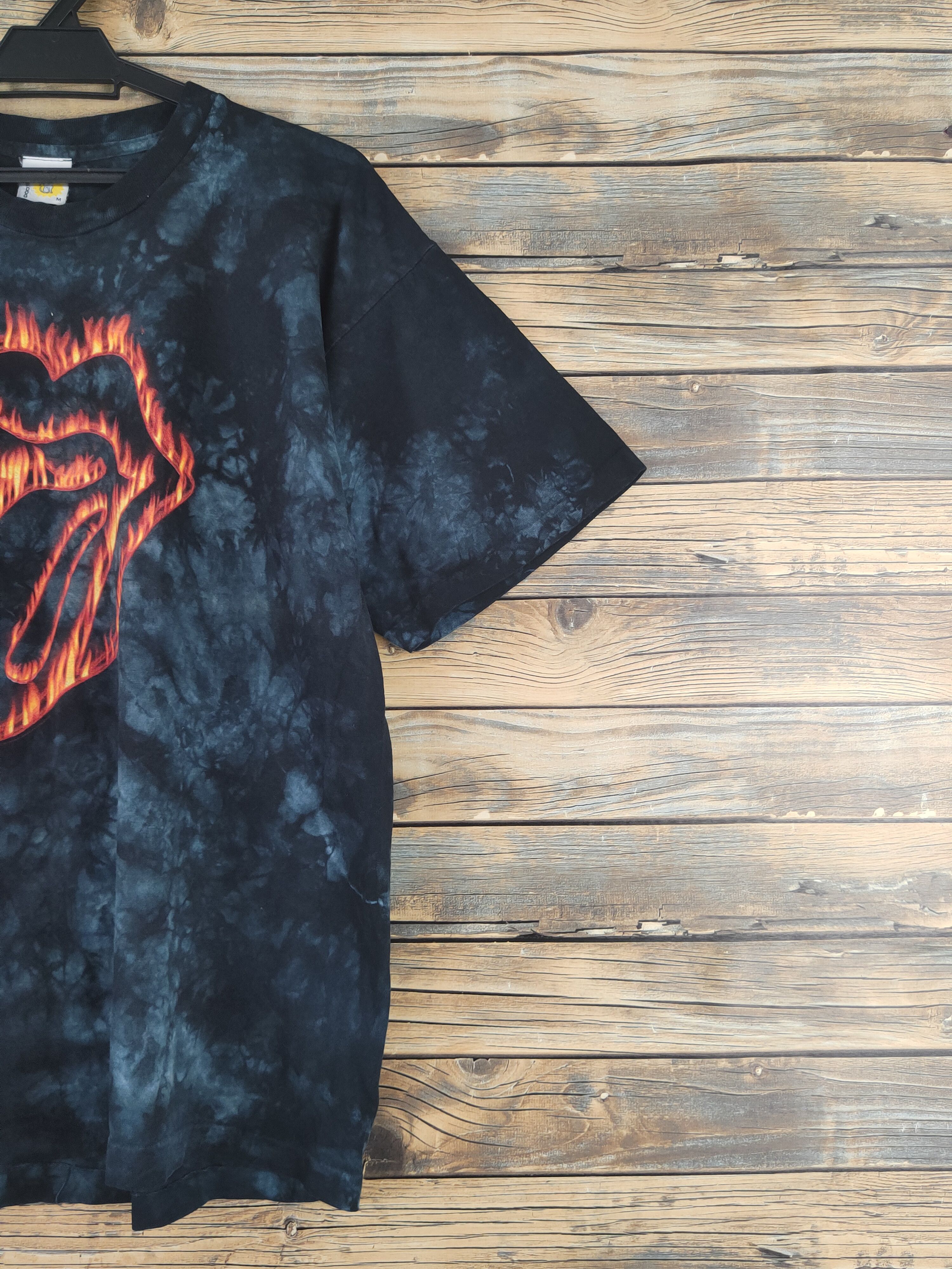 The Rolling Stones DL Rolling Stone Sundog Black Short Sleeve T-shirt #2765 Size US M / EU 48-50 / 2 - 5 Thumbnail