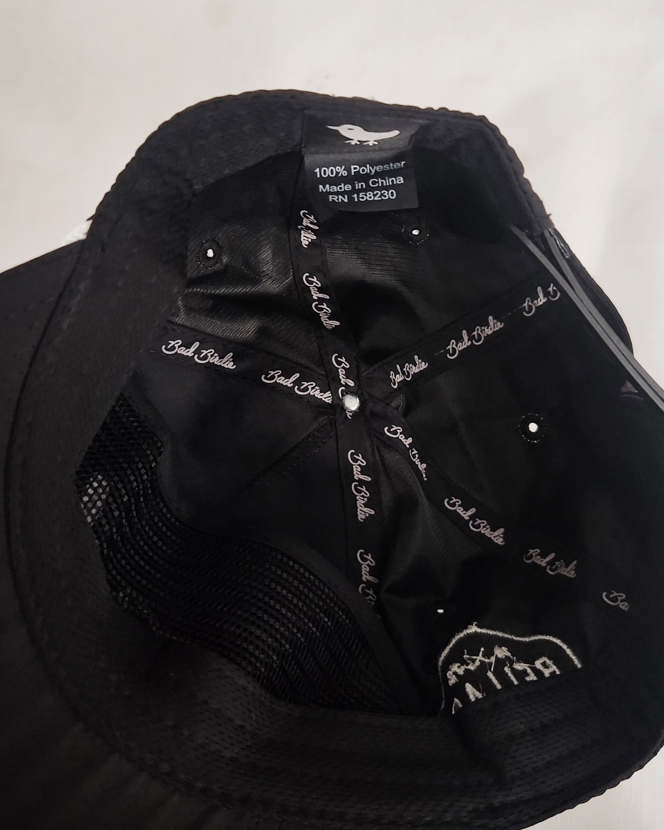 Bad Birdie Bad Birdie Mens Adult Unisex Rope Golf Hat Snapback Black Size ONE SIZE - 11 Thumbnail