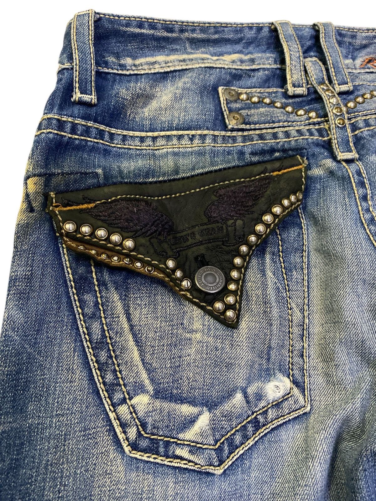 Robins Jeans Rare Vintage Robin’s Jean Made in USA Denim Size US 32 / EU 48 - 2 Thumbnail