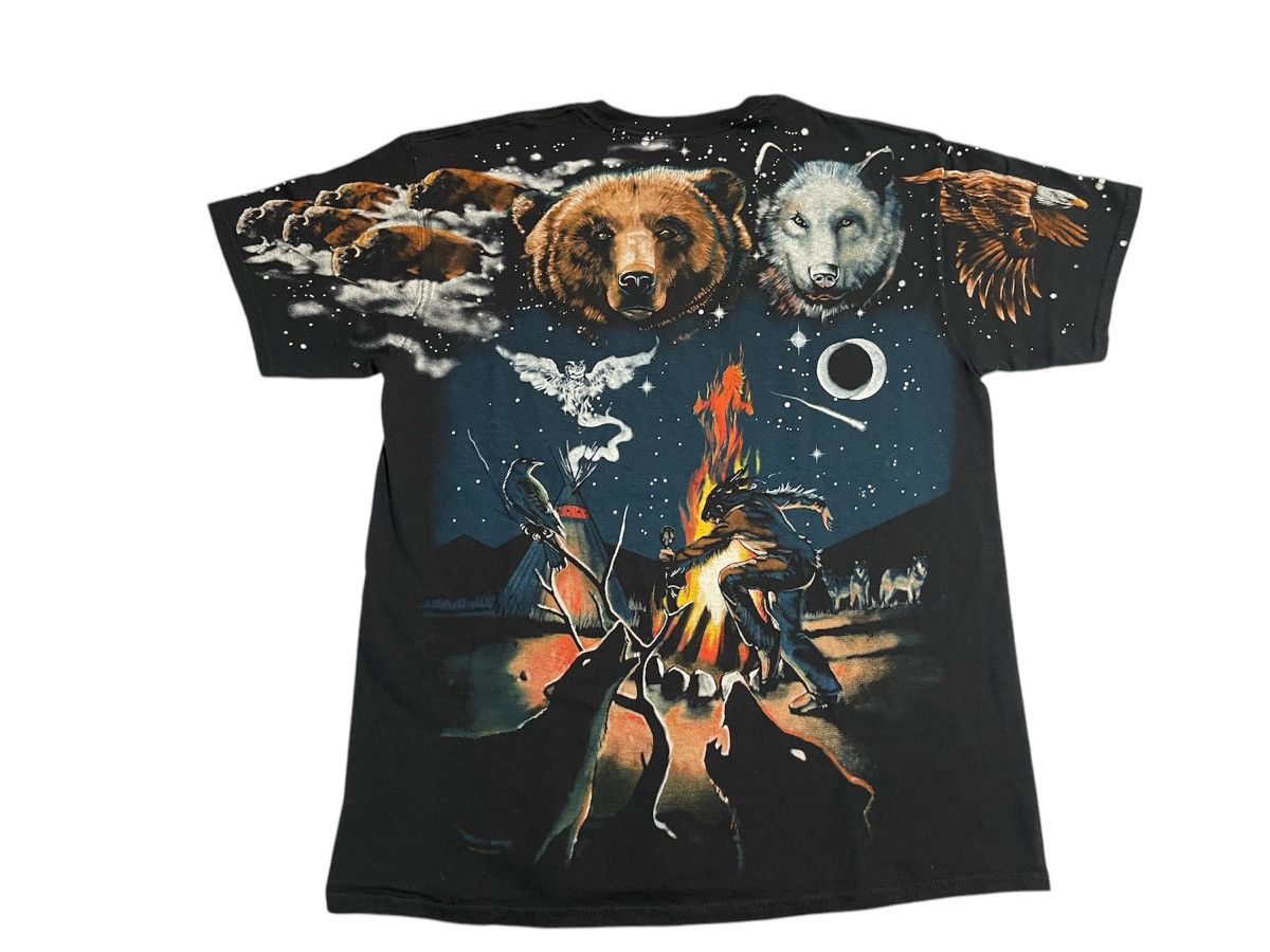 Liquid Blue Liquid Blue Native American Western T Shirt Size L Size US L / EU 52-54 / 3 - 2 Thumbnail