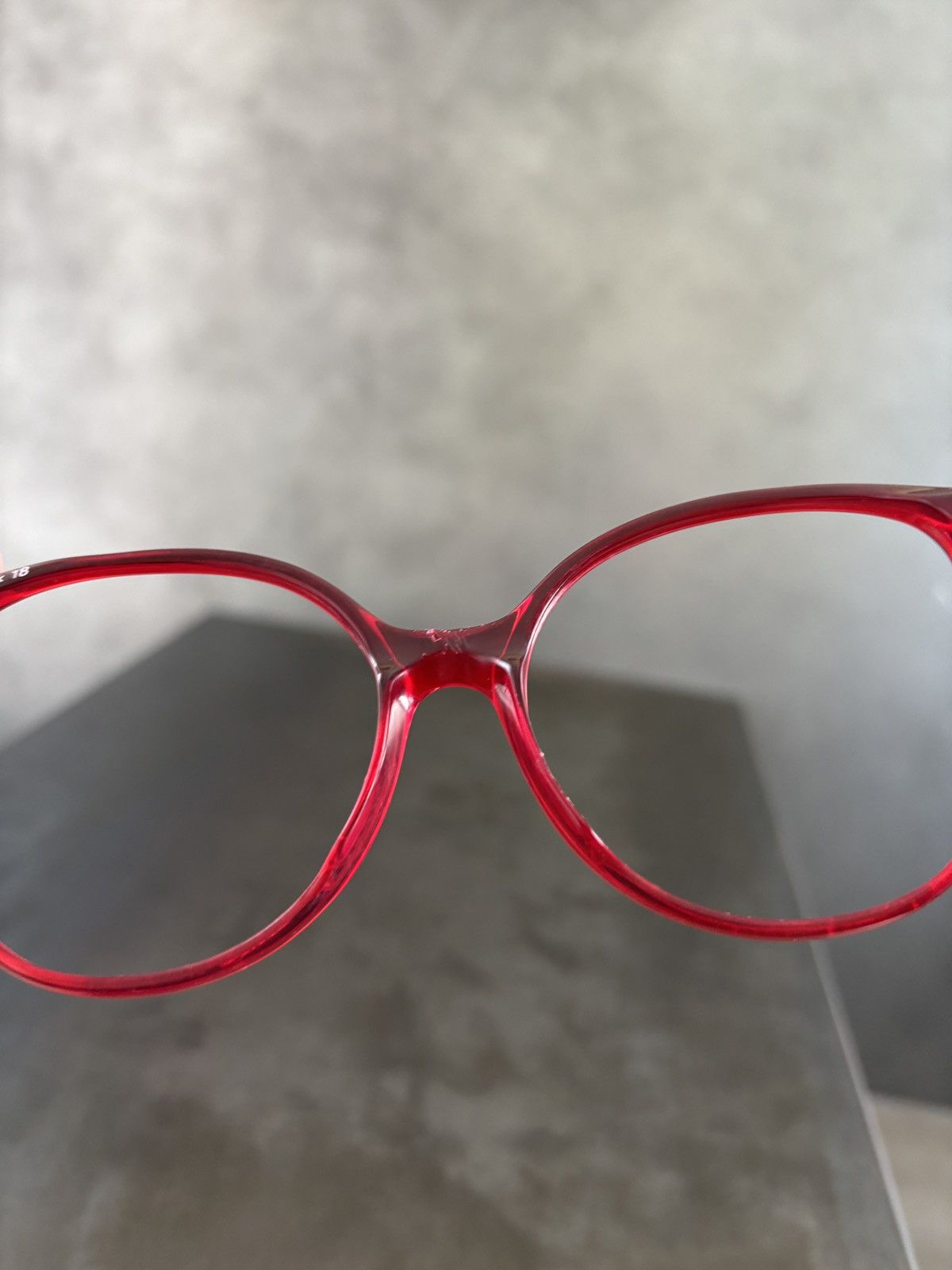 Vintage 1980s Granny Glasses Vintage Made in England Oversized Frame Size ONE SIZE - 13 Thumbnail