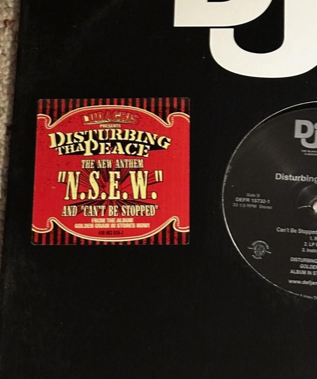 Other Disturbing Tha Peace N.S.E.W. Vinyl LP DefJam South Size ONE SIZE - 4 Thumbnail