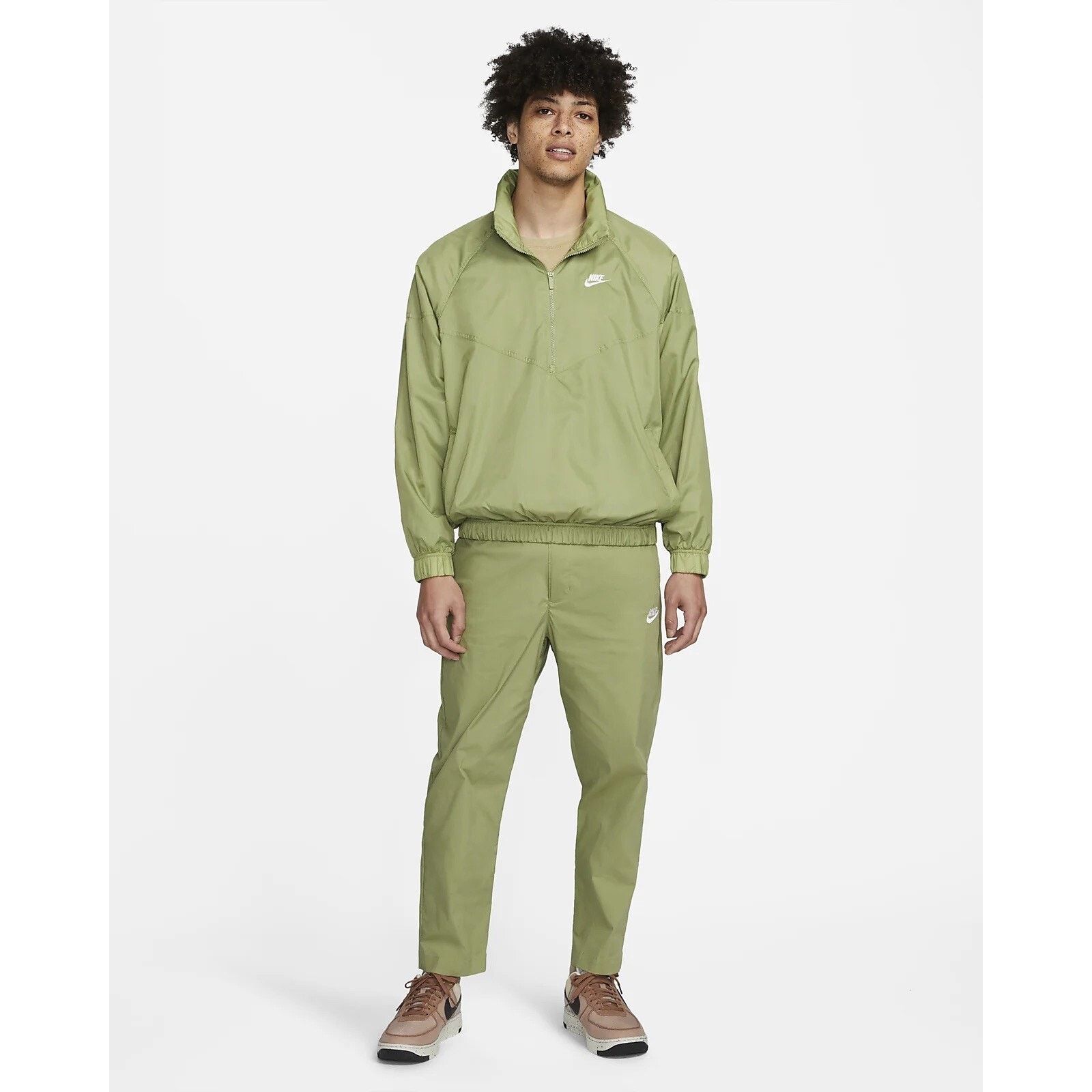 Nike Nike Sportswear Windrunner Ulined Woven Anorak Jacket Green Size US L / EU 52-54 / 3 - 6 Thumbnail