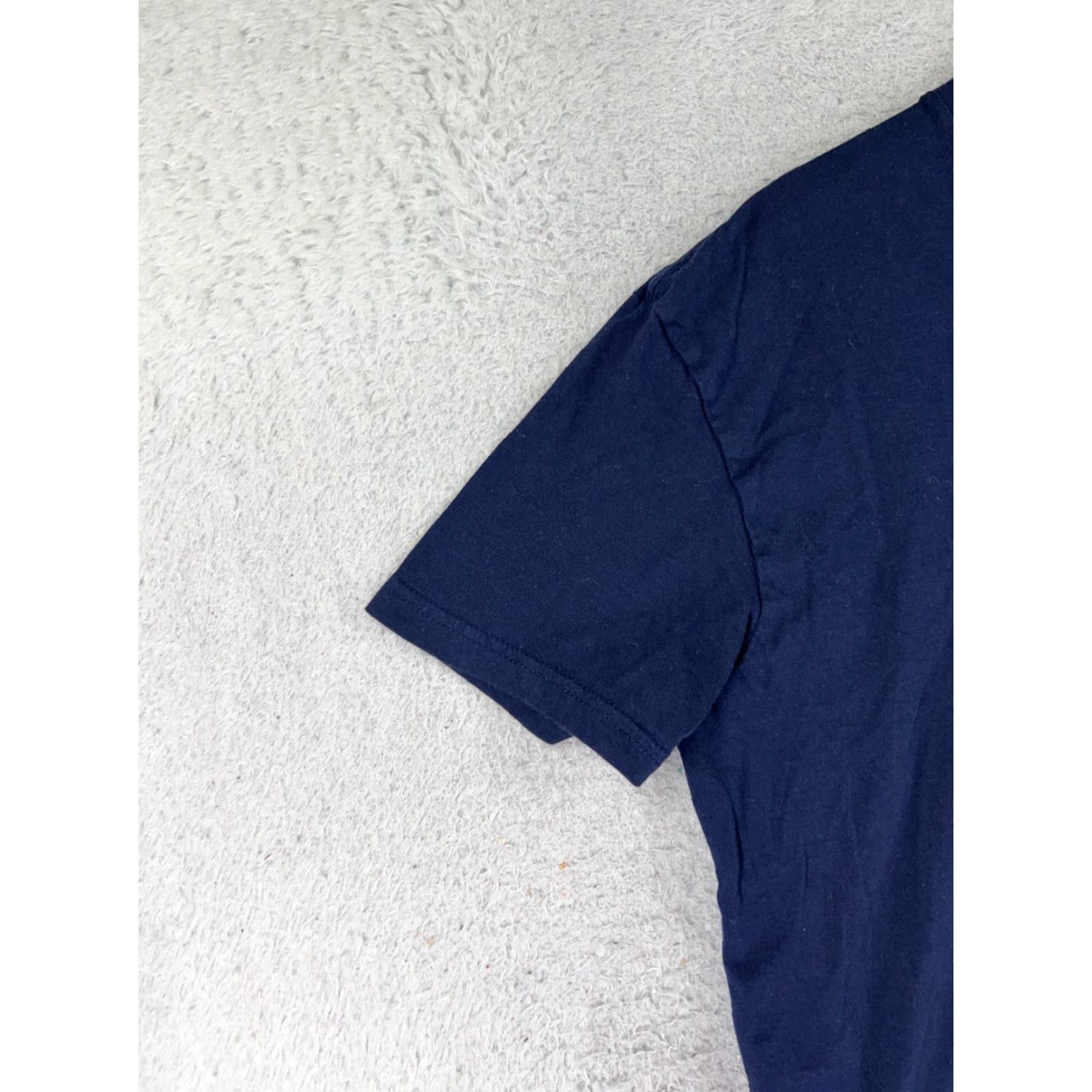 Ralph Lauren VINTAGE Polo Ralph Lauren Shirt Mens Large Blue 100% Cotton Pony V-Neck Short Sleeve - Mens L Blue Polo Shirt Sports Classic 90s Size US L / EU 52-54 / 3 - 3 Thumbnail