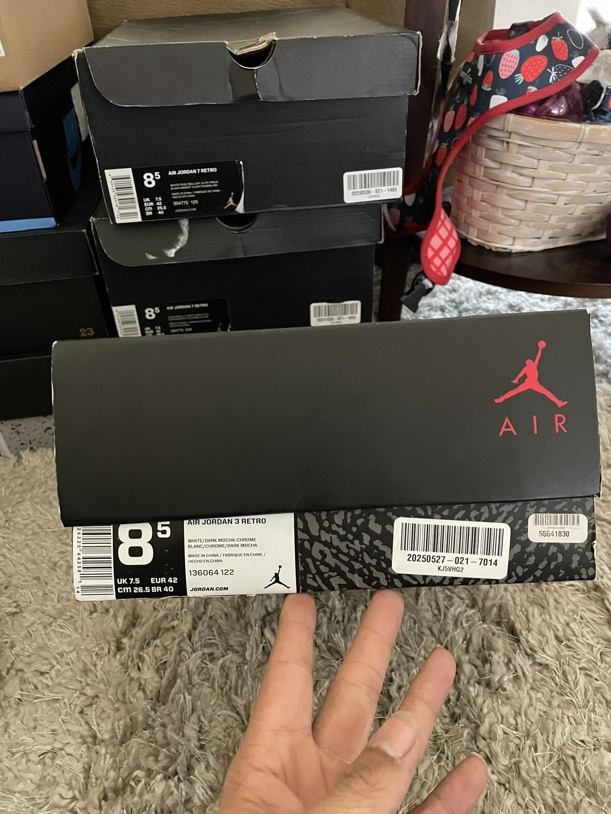 Jordan Brand Jordan 3 Mocha sz 8.5 Size US 8.5 / EU 41-42 - 12 Thumbnail