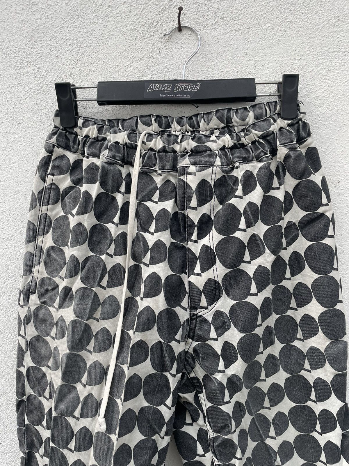 Comme des Garcons Black Comme Des Garcons CDG Black Dot Polyester Faded Pants Size US 31 - 2 Thumbnail