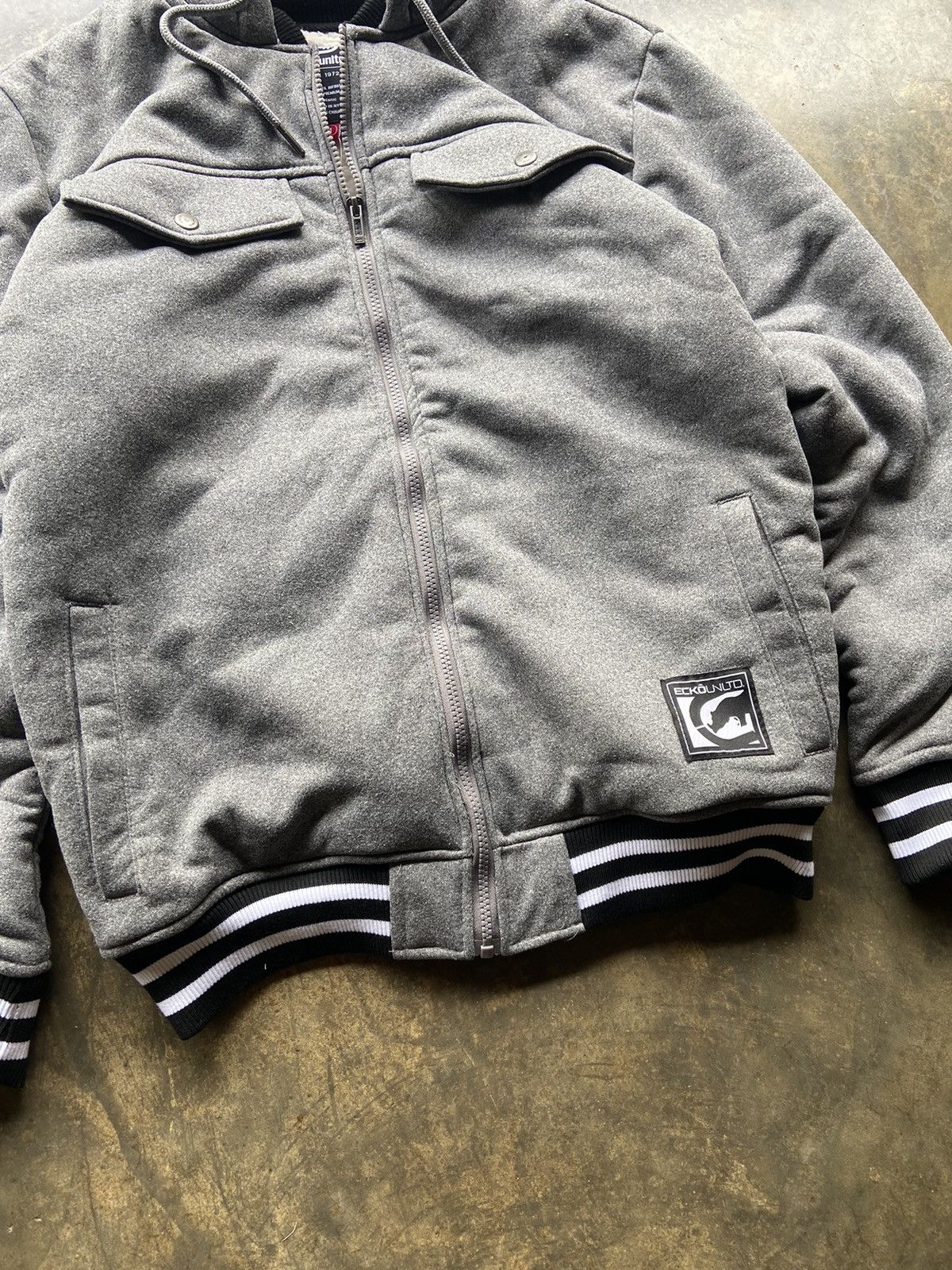 Ecko Unltd. Crazy Vintage NWT Ecko Untld Sherpa Lined Hoodie Size US M / EU 48-50 / 2 - 2 Thumbnail