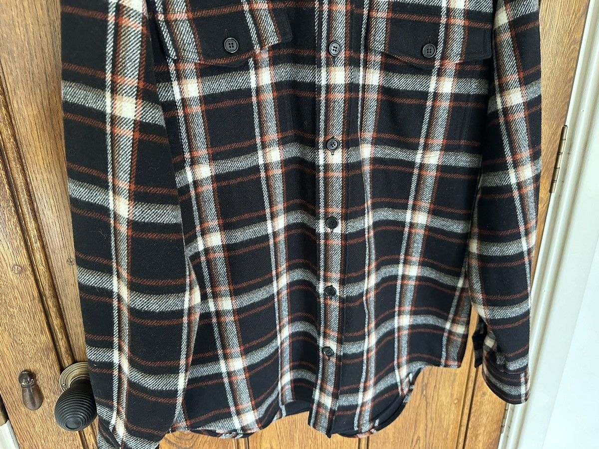 Celine × Hedi Slimane Celine black red white flannel shirt jacket 39 like new Hedi Size US L / EU 52-54 / 3 - 12 Thumbnail