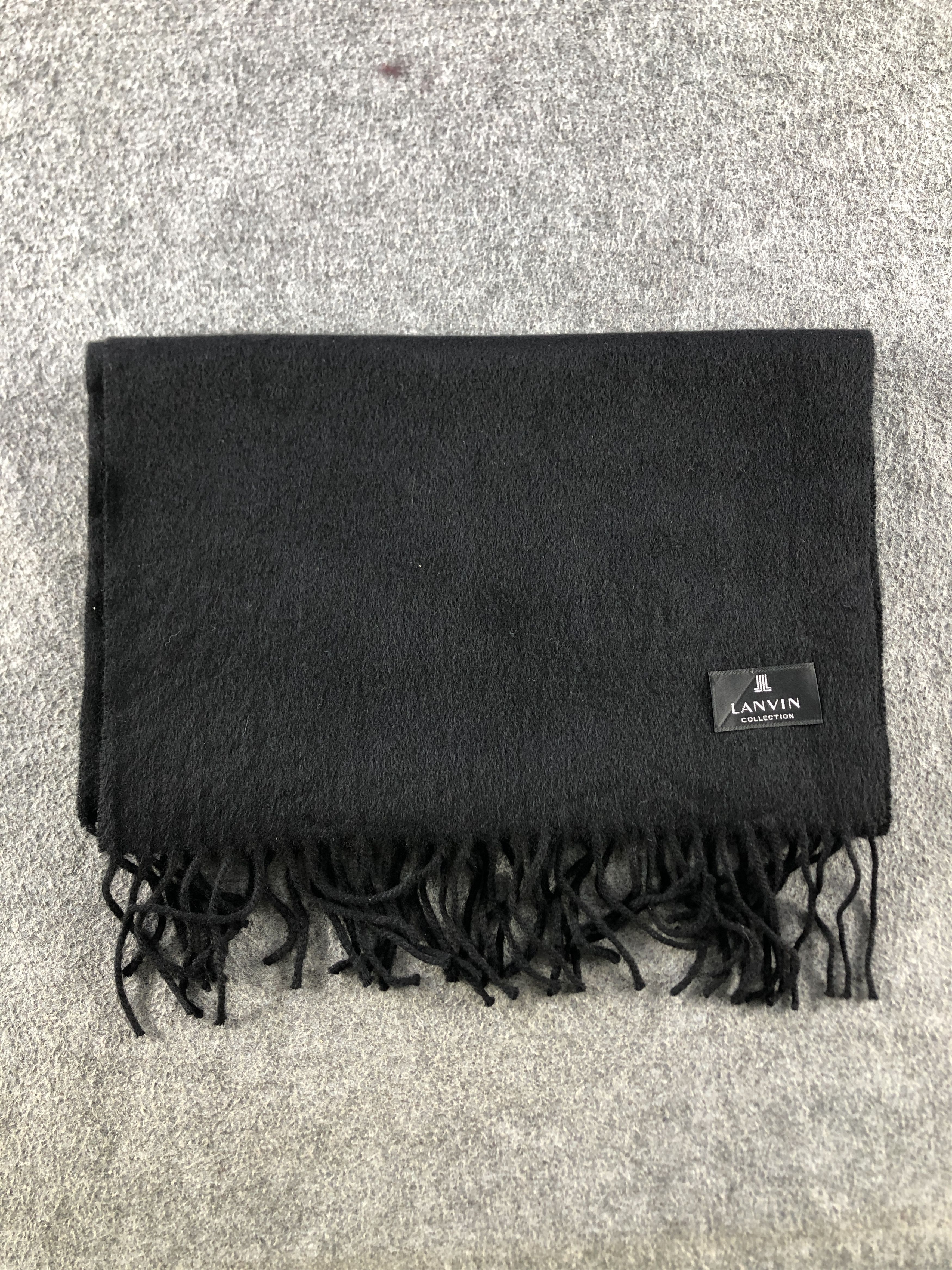 Lanvin Lanvin Cashmere Scarf / Muffler / Neckwear P759 Size ONE SIZE - 7 Thumbnail