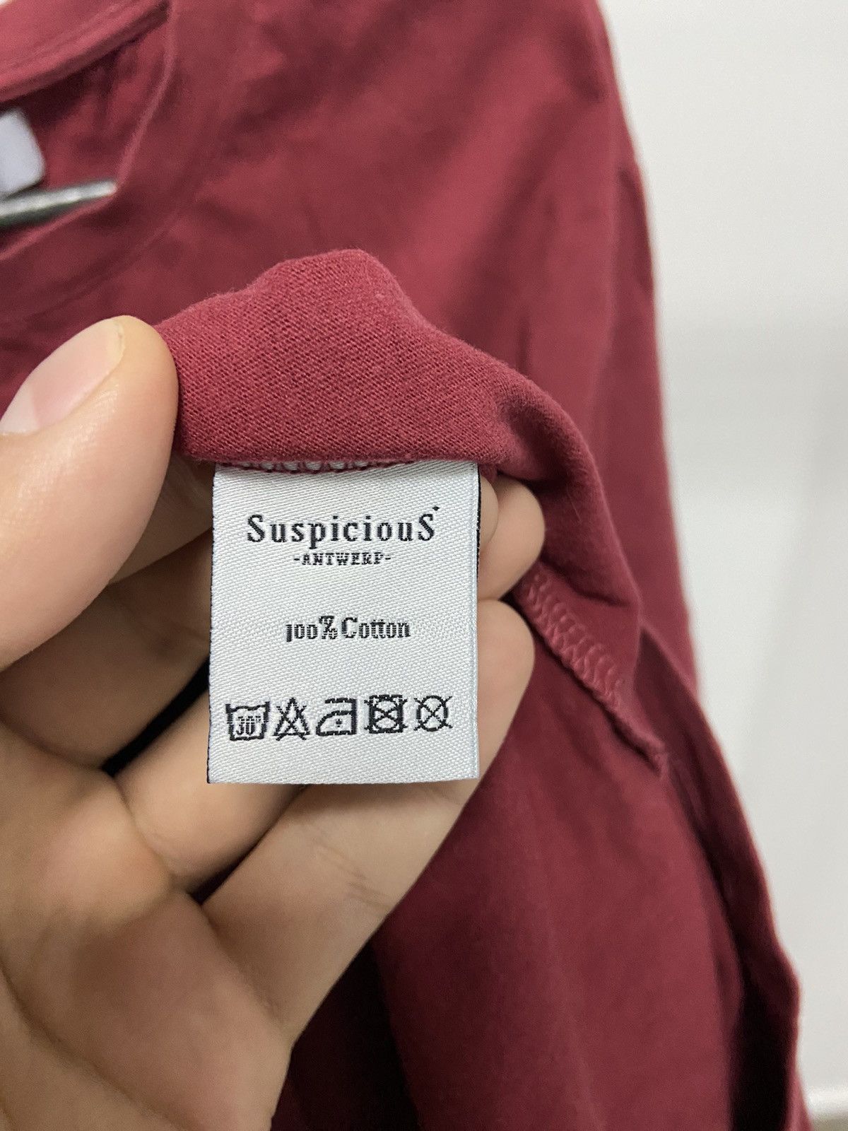 Suspicious Antwerp × Vintage Suspicious Antwerp Vintage T Shirt Big Logo Size US XXL / EU 58 / 5 - 6 Thumbnail