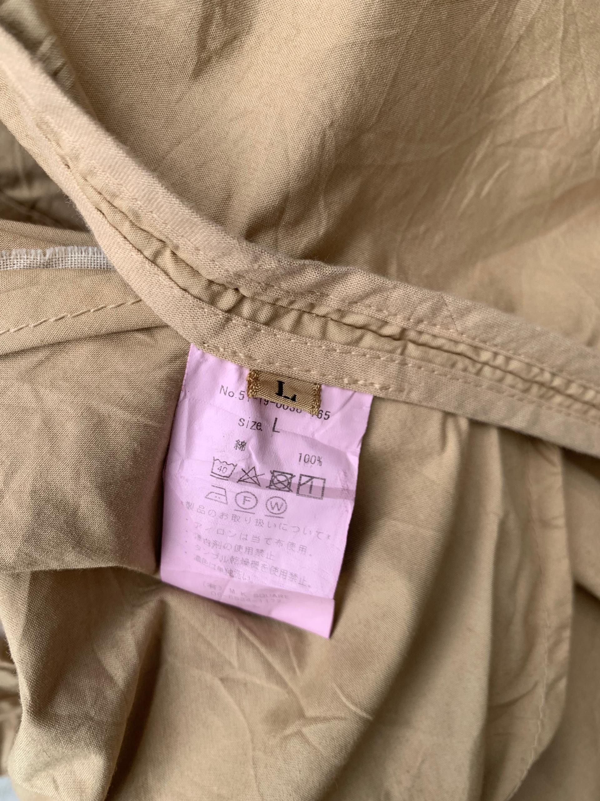 Japanese Brand × Manual Alphabet Vintage Manual Alphabet Trench Coat Jacket Size L / US 10 / IT 46 - 8 Thumbnail