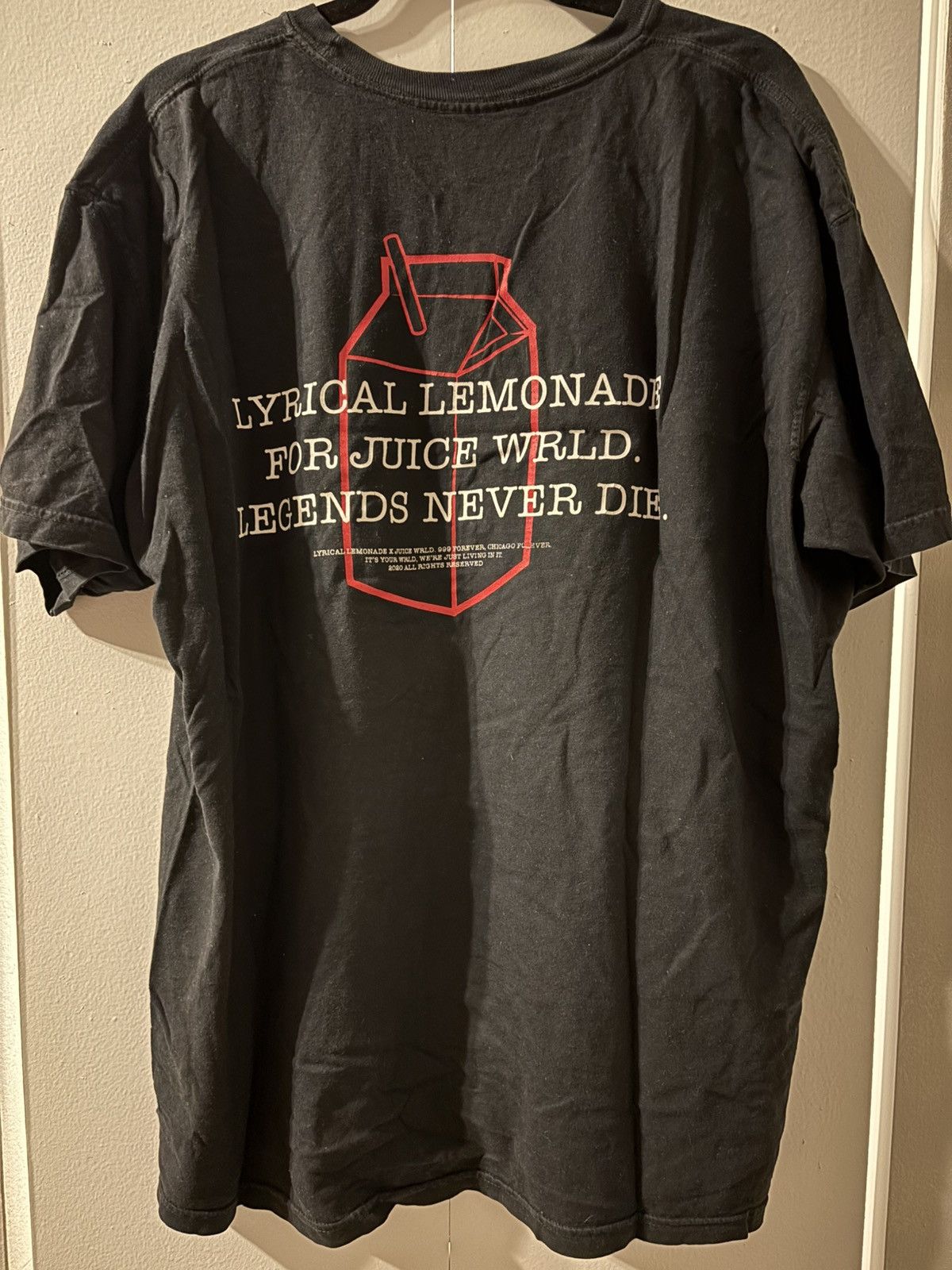 999 Club × Lyrical Lemonade 999 Club x Lyrical Lemonade LLJW Tee XL RARE! Juice WRLD Size US XL / EU 56 / 4 - 2 Thumbnail