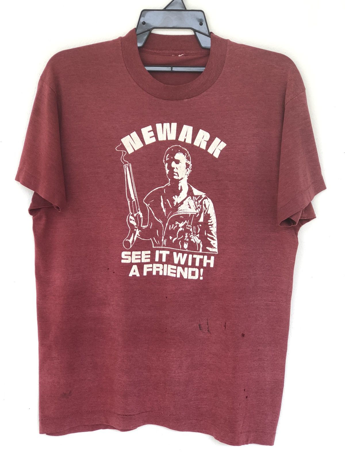 Band Tees Vintage 80s MAD MAX Mel Gibson Movie Tee Size US L / EU 52-54 / 3 - 2 Thumbnail