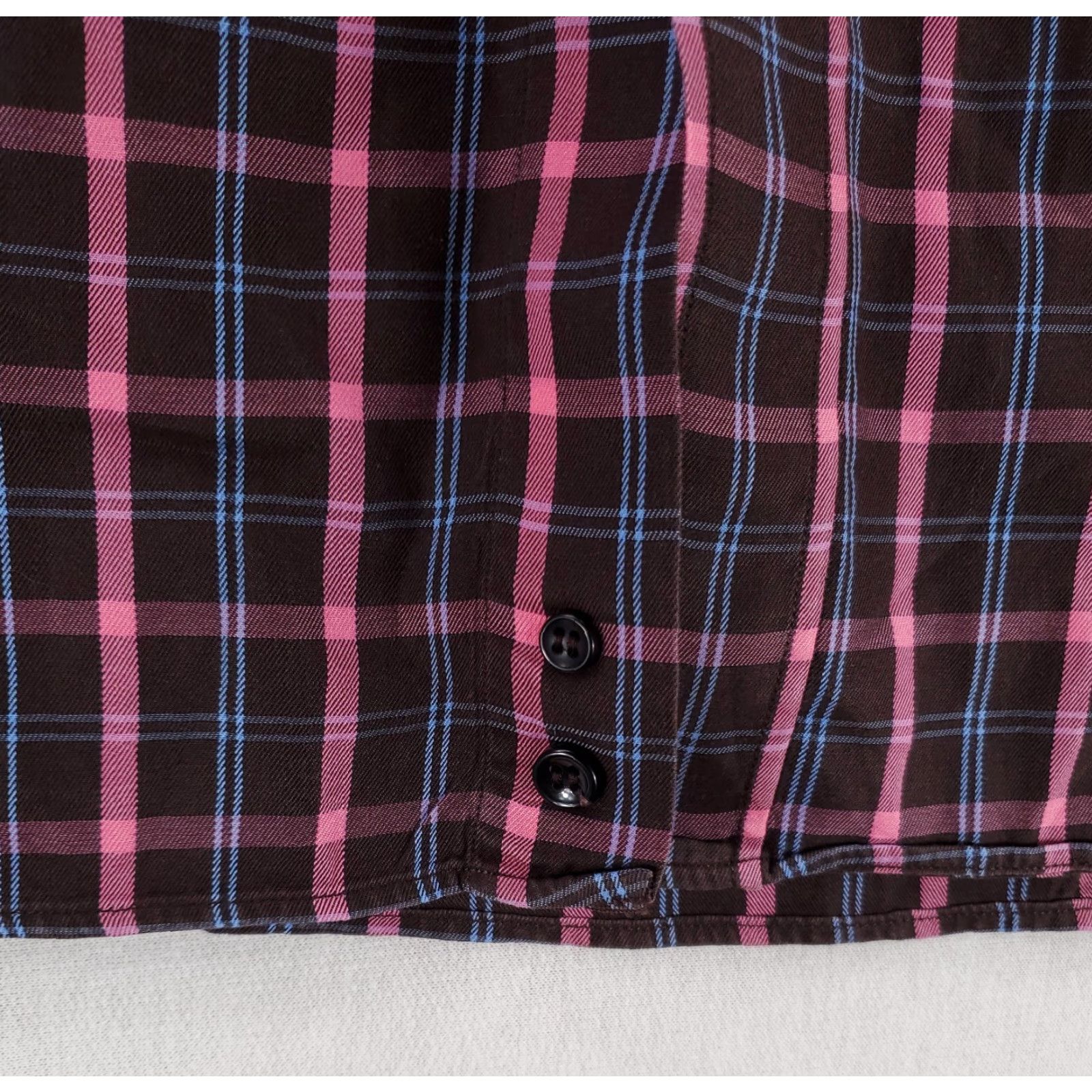Paul & Shark Paul & Shark Yachting Button-Down Shirt Long Sleeve Plaid Mens L Multicolor Button-Up Sleeve Patch Note: Broken Button (Replacement Buttons Sewn On) Size US L / EU 52-54 / 3 - 3 Thumbnail