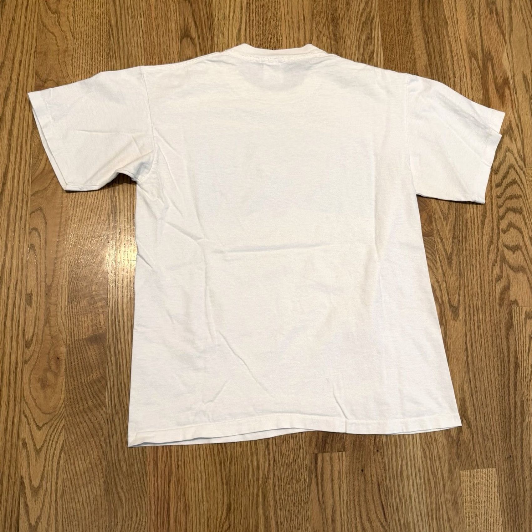Alife VINTAGE Murina T-Shirt Manatee 90s Graphic Print White Crew Neck Short Sleeve M Mens Womens Unisex Adults Small Fits Size US M / EU 48-50 / 2 - 5 Thumbnail