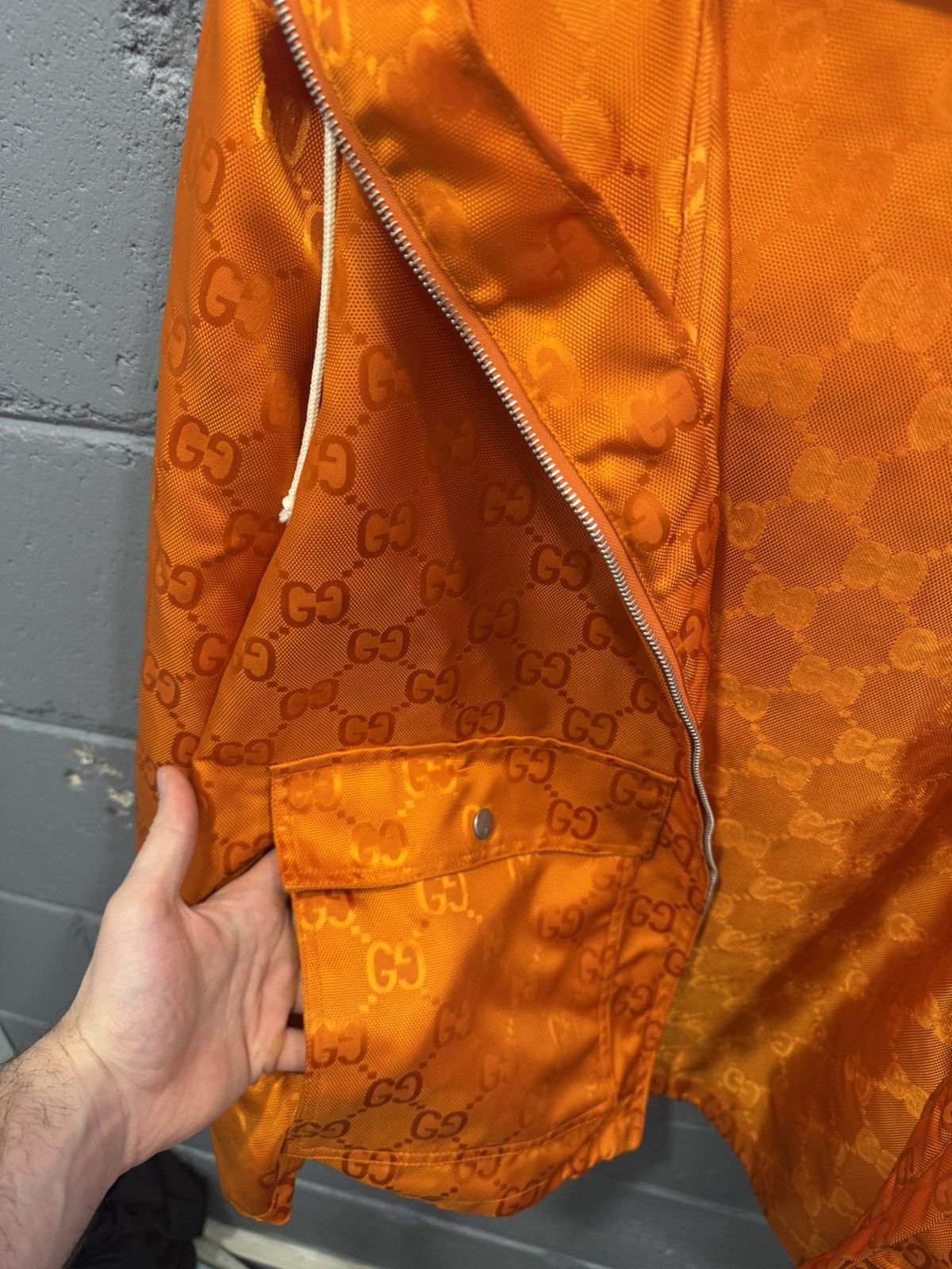 Gucci Gucci Off The Grid GG - Hooded Jacket size 43 Size US S / EU 44-46 / 1 - 13 Thumbnail