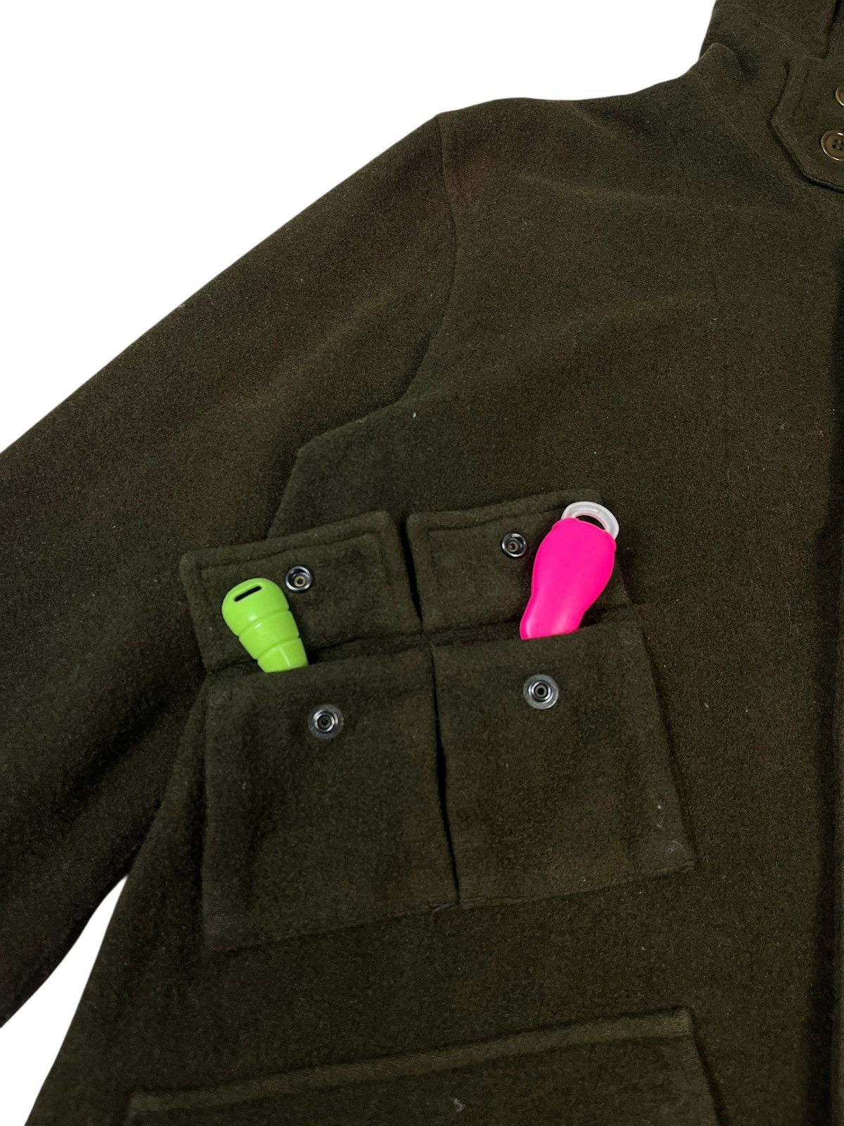 CABANE de ZUCCa × Zucca Cabane de Zucca Utility Military Wool Jacket Type ZU-23 CZ24 Size US M / EU 48-50 / 2 - 10 Thumbnail