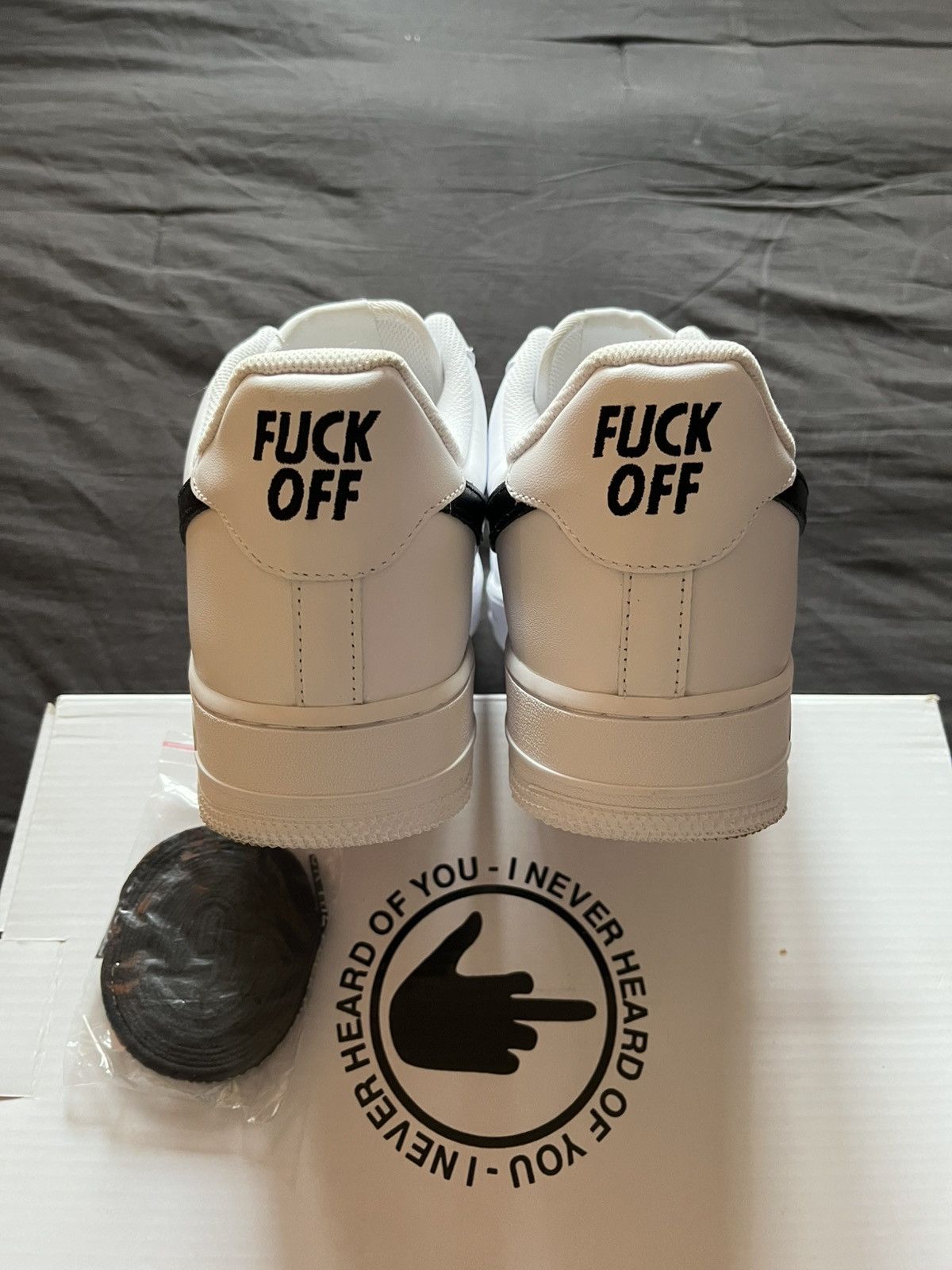 ineverheardofyou Ineverheardofyou Fuck Off ⒶF1 Size US 14 / EU 47 - 4 Thumbnail