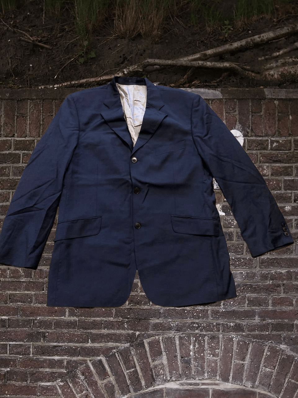 Balmain vintage logo Y2K blue jacket Streetwear Balmain Size 40S - 1 Thumbnail