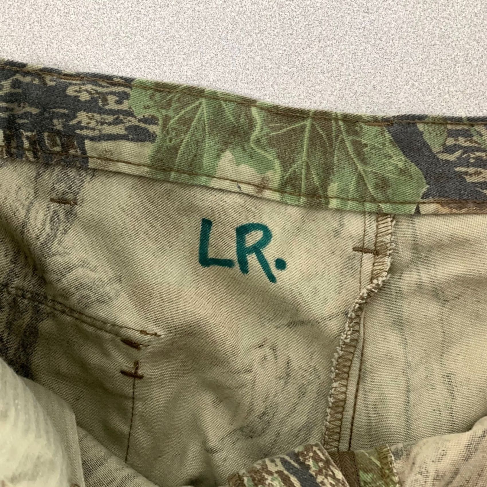 Vintage Ranger Cargo Pants Mens Large Green Realtree Camo Adjustable Waist Utility Pants Mens L Green Camouflage Cargo Pocket Workwear Outdoor Size US 36 / EU 52 - 4 Thumbnail
