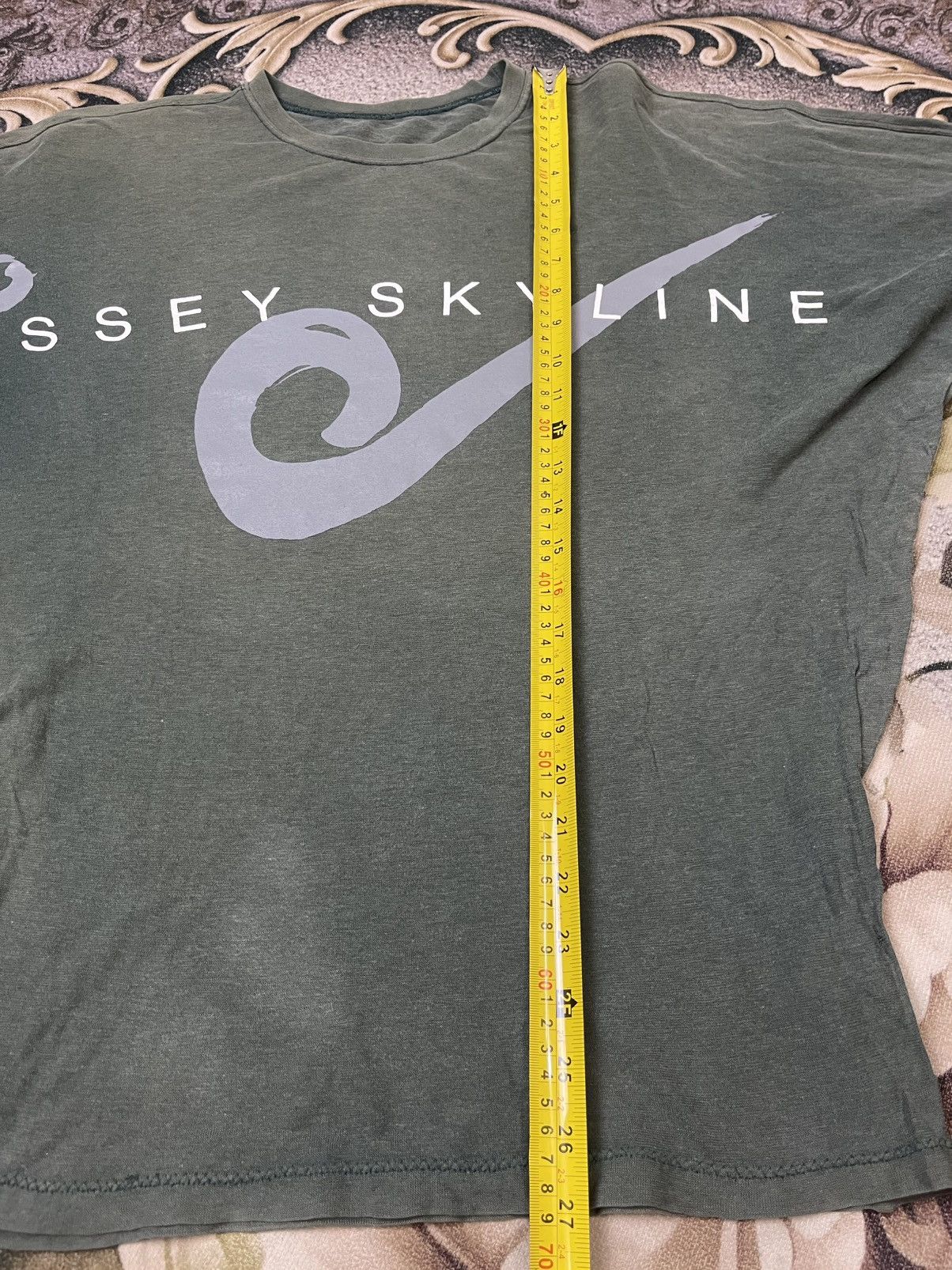 Issey Miyake Vintage Issey Skyline Issey Miyake Faded Tshirt Size US L / EU 52-54 / 3 - 7 Thumbnail