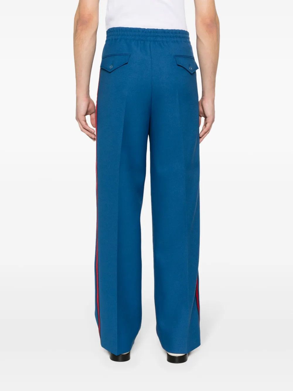 Gucci o1mt1gz0825 Fluid Drill Pants in Blue Size US 30 / EU 46 - 4 Thumbnail