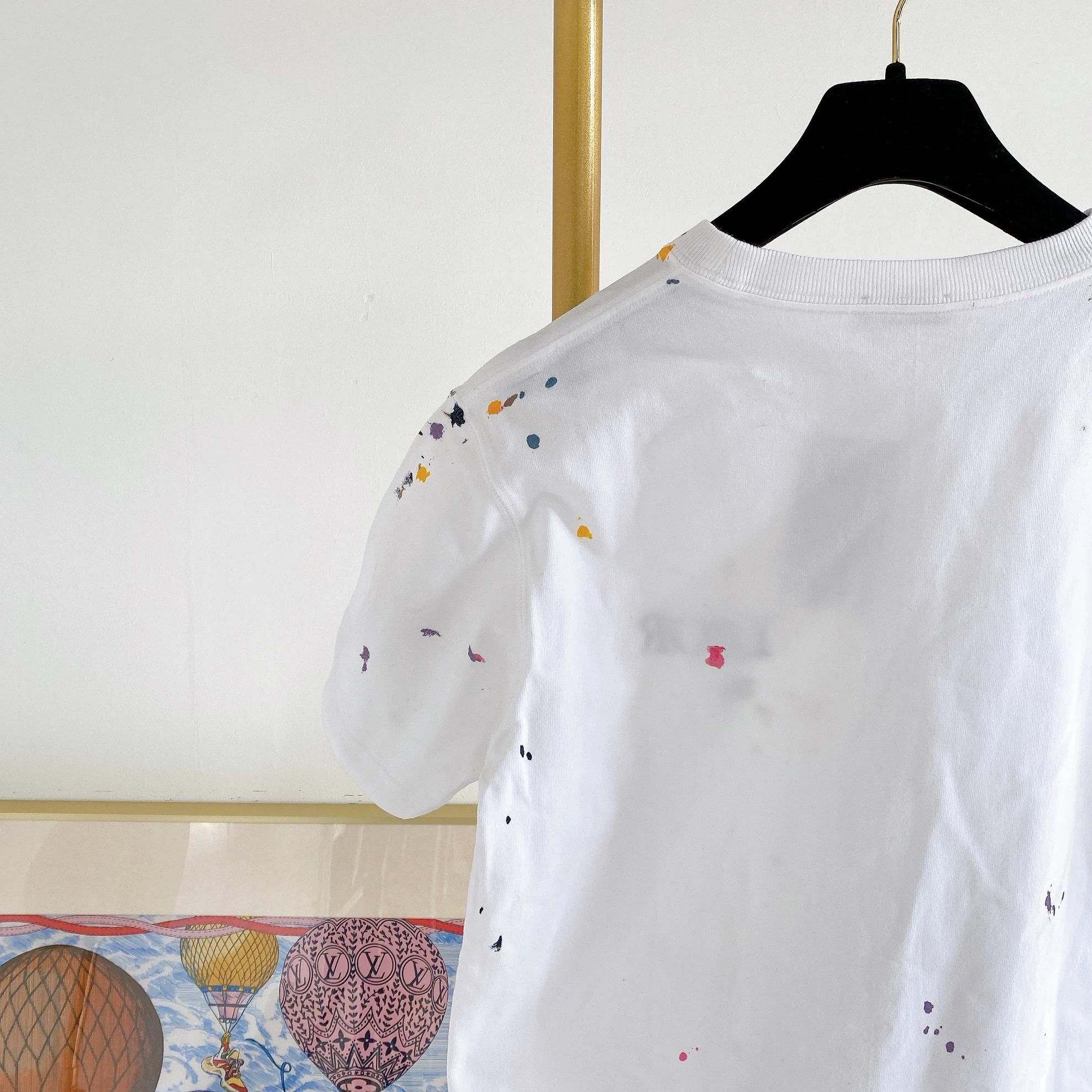 Dior Dior White Graffiti T-Shirt XXS 0569 Size US XXS / EU 40 - 5 Thumbnail