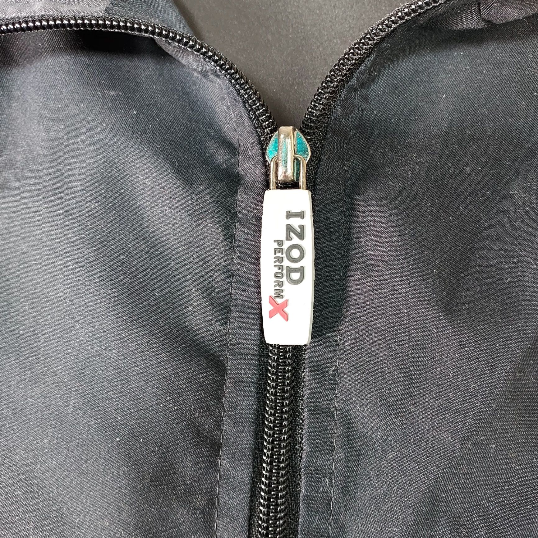 Izod IZOD PERFORMX 3XL Navy/Red Lightweight Full Zip Front Jacket Mens Jacket Size US XXL / EU 58 / 5 - 4 Thumbnail