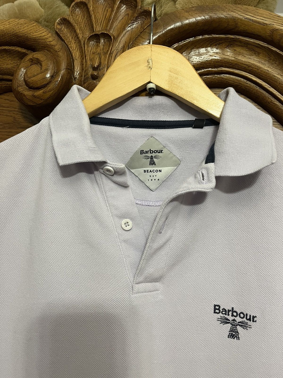 Barbour Barbour Men's Polo (Beacon est 1984) Size US M / EU 48-50 / 2 - 3 Thumbnail