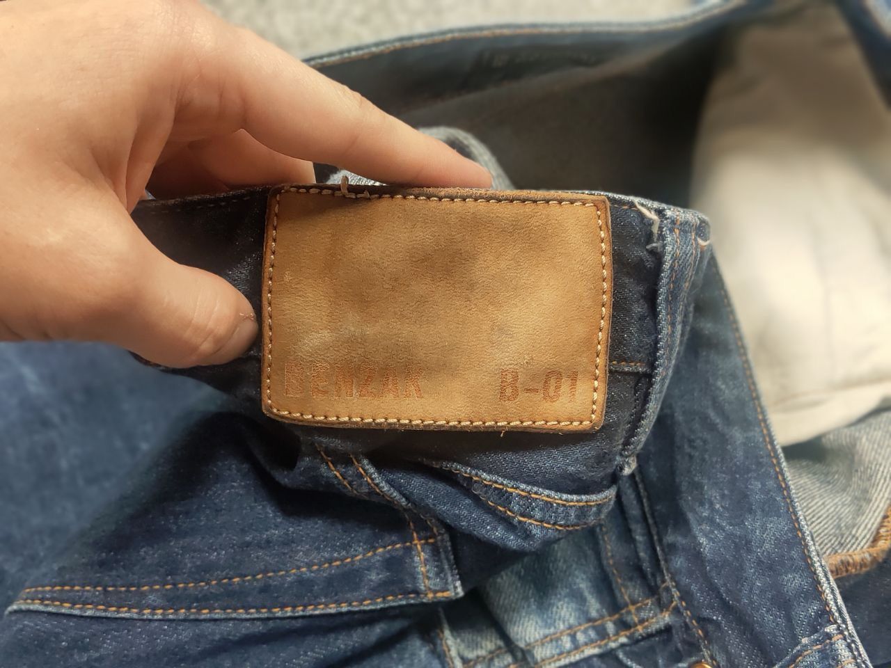 Benzak Denim Developers Benzak Developers Vintage Selvedge Faded Japan Denim Jeans Size US 34 / EU 50 - 13 Thumbnail