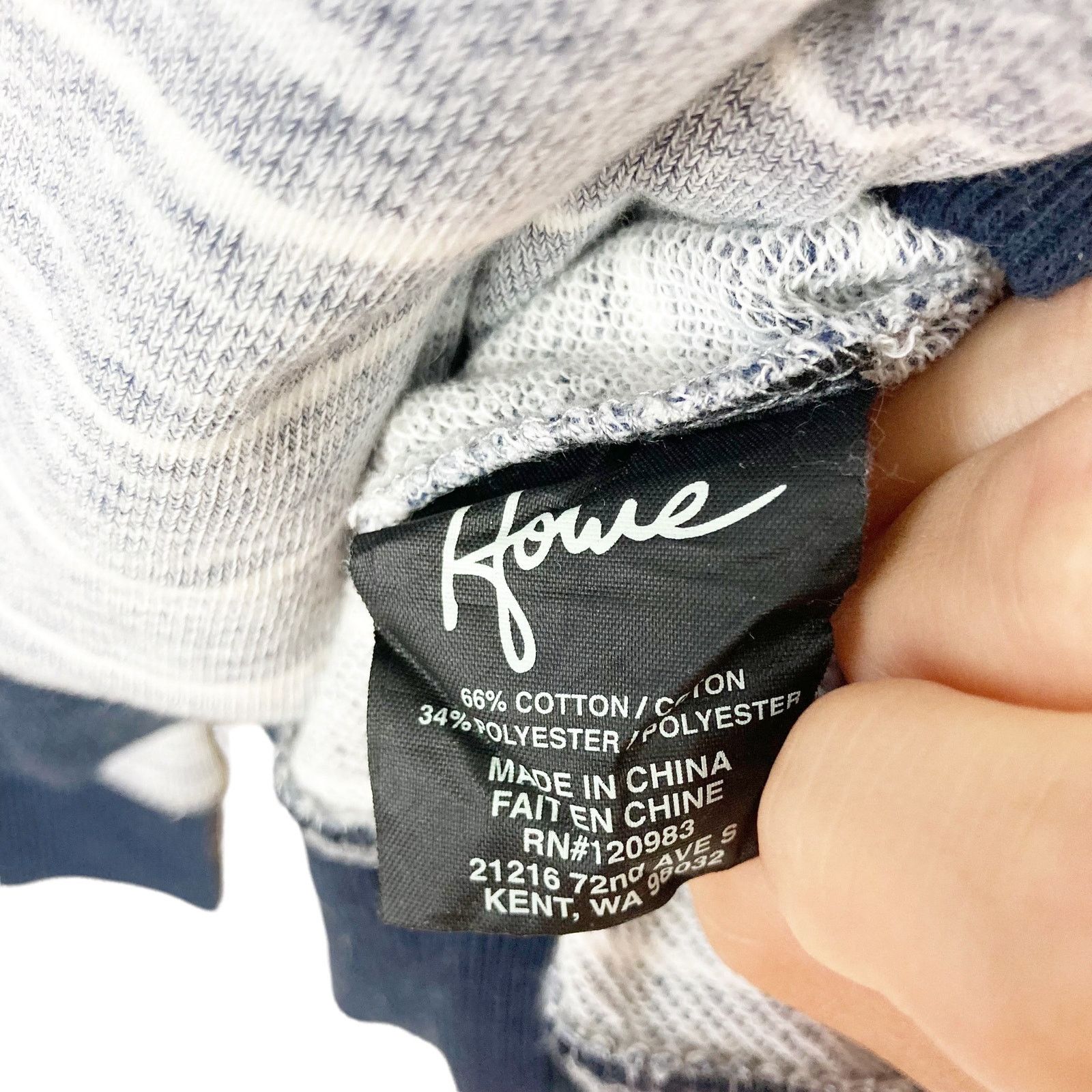 Other Howe Creative Workforce Gray Striped Sweater Sz XL Size US XL / EU 56 / 4 - 5 Thumbnail