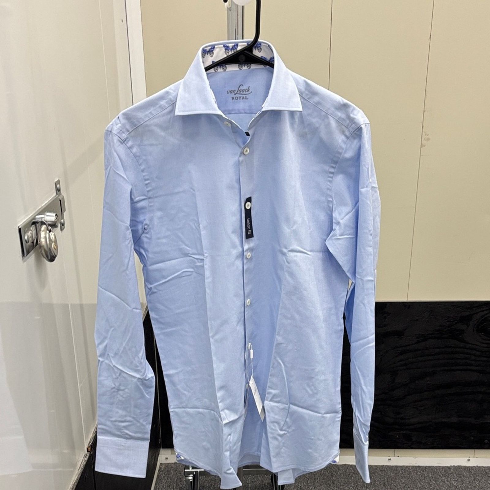 Other NWT Van Laack Royal Light Blue Dress Shirt Size S Size US S / EU 44-46 / 1 - 7 Thumbnail