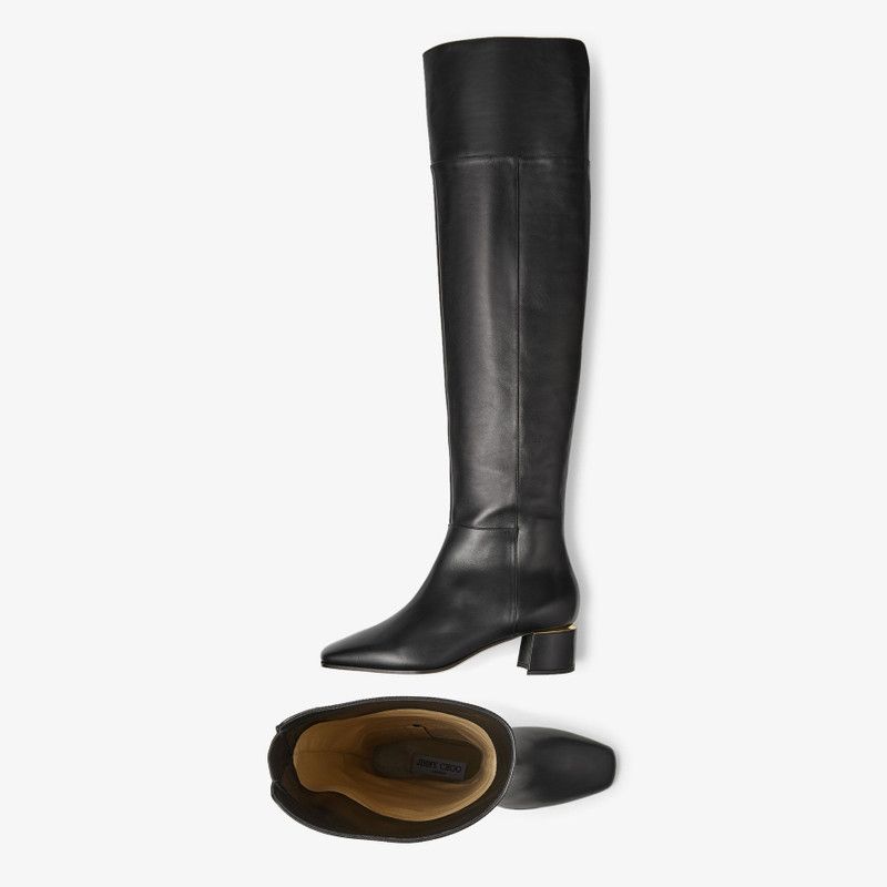 Jimmy Choo o1y0326 Boots in Black Size US 6.5 / IT 36.5 - 4 Thumbnail