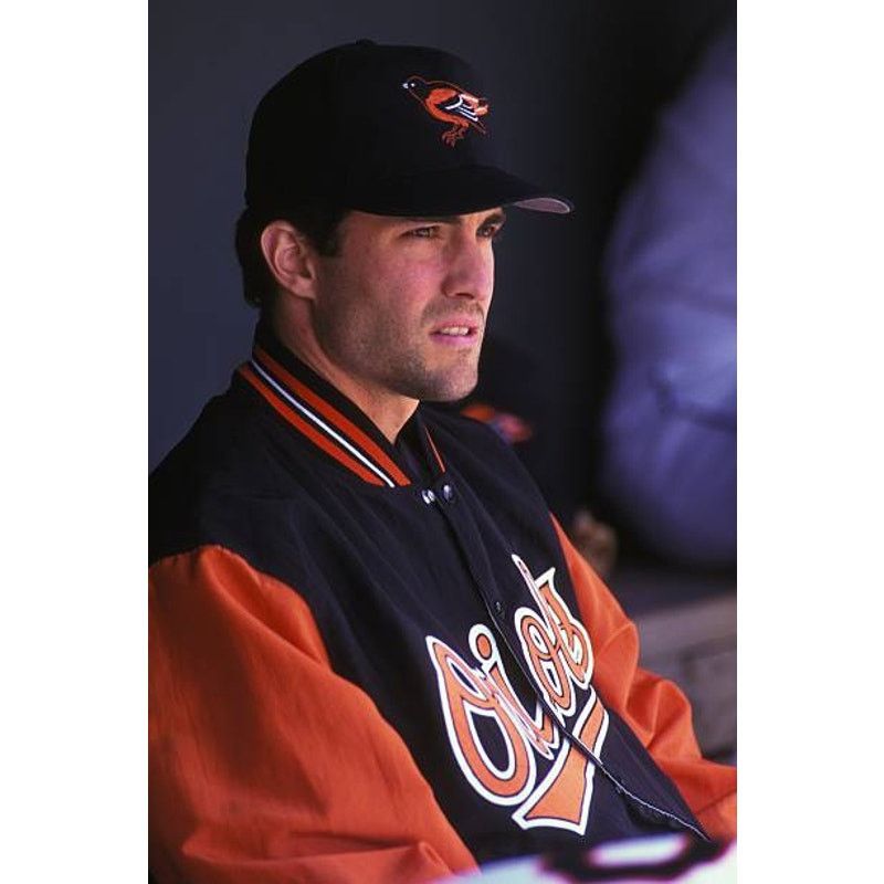 MLB × Starter Baltimore Orioles 90s satin bomber Diamond M black MLB vtg Size US M / EU 48-50 / 2 - 12 Thumbnail