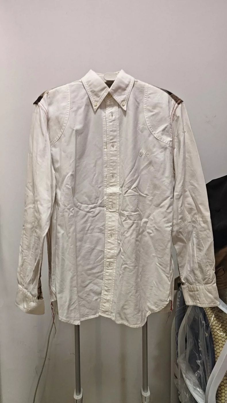 Junya Watanabe Junya Watanabe Stitched white shirt Size US M / EU 48-50 / 2 - 1 Thumbnail