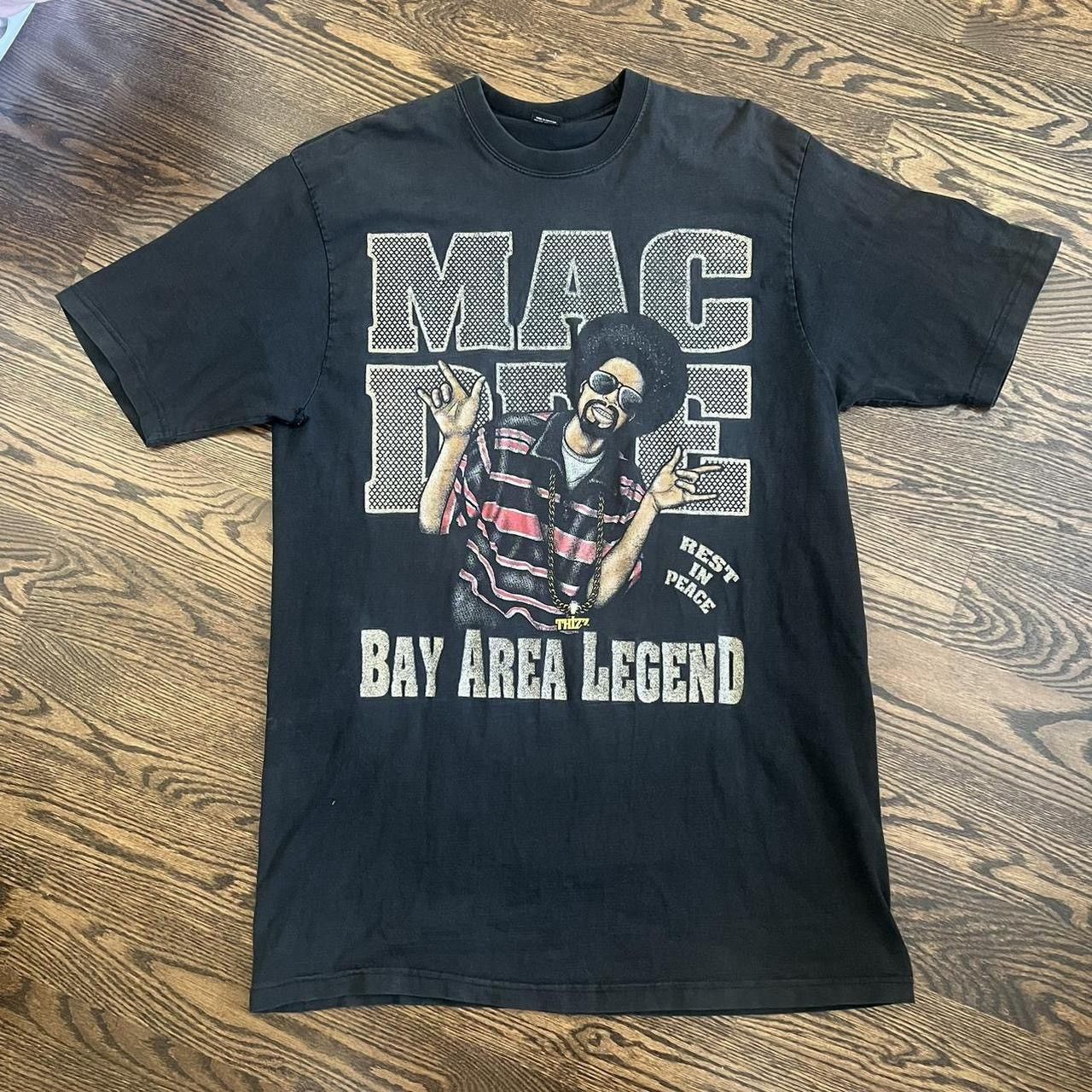 Vintage Vintage 2000s Y2K Mac Dre Bay Area Legend Hip Hop Rap Tee Size US XXL / EU 58 / 5 - 1 Thumbnail