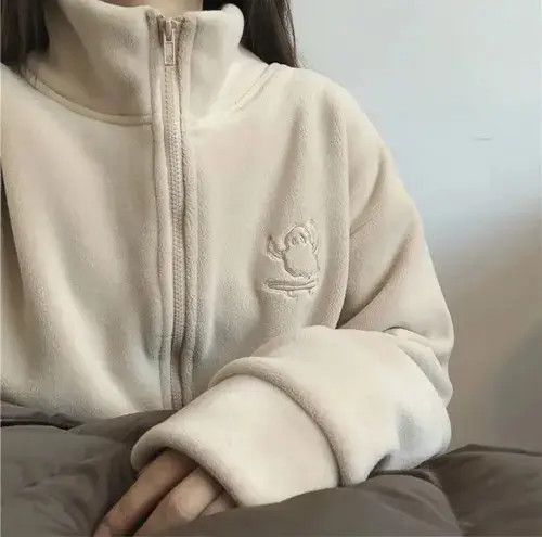 Japanese Brand Women Korean Fashion Y2K Style Casual Sweatshirts Thick Size ONE SIZE - 1 Thumbnail
