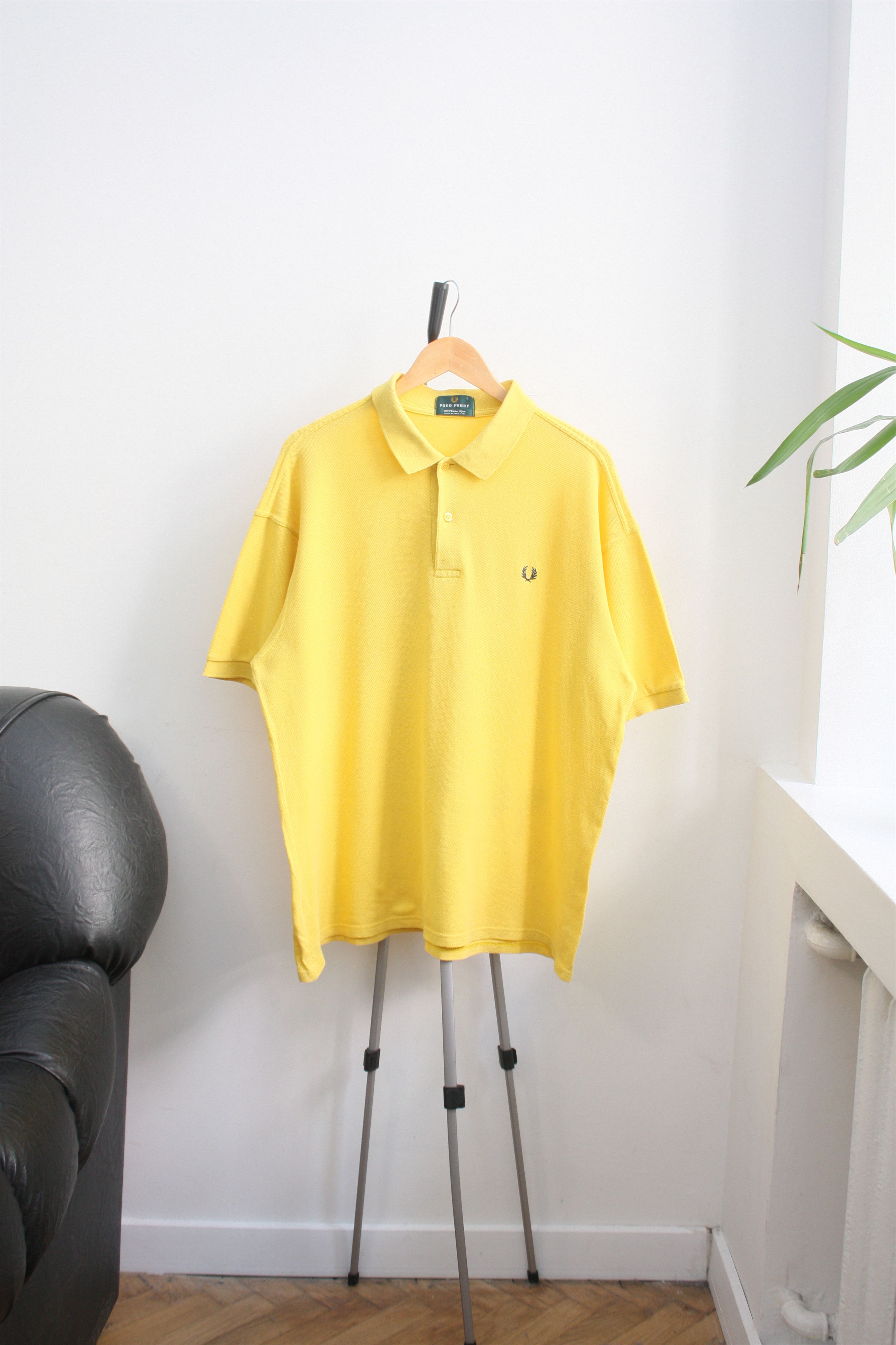 Fred Perry Fred Perry Vintage Lemon Yellow Polo Men's Large Size US L / EU 52-54 / 3 - 2 Thumbnail