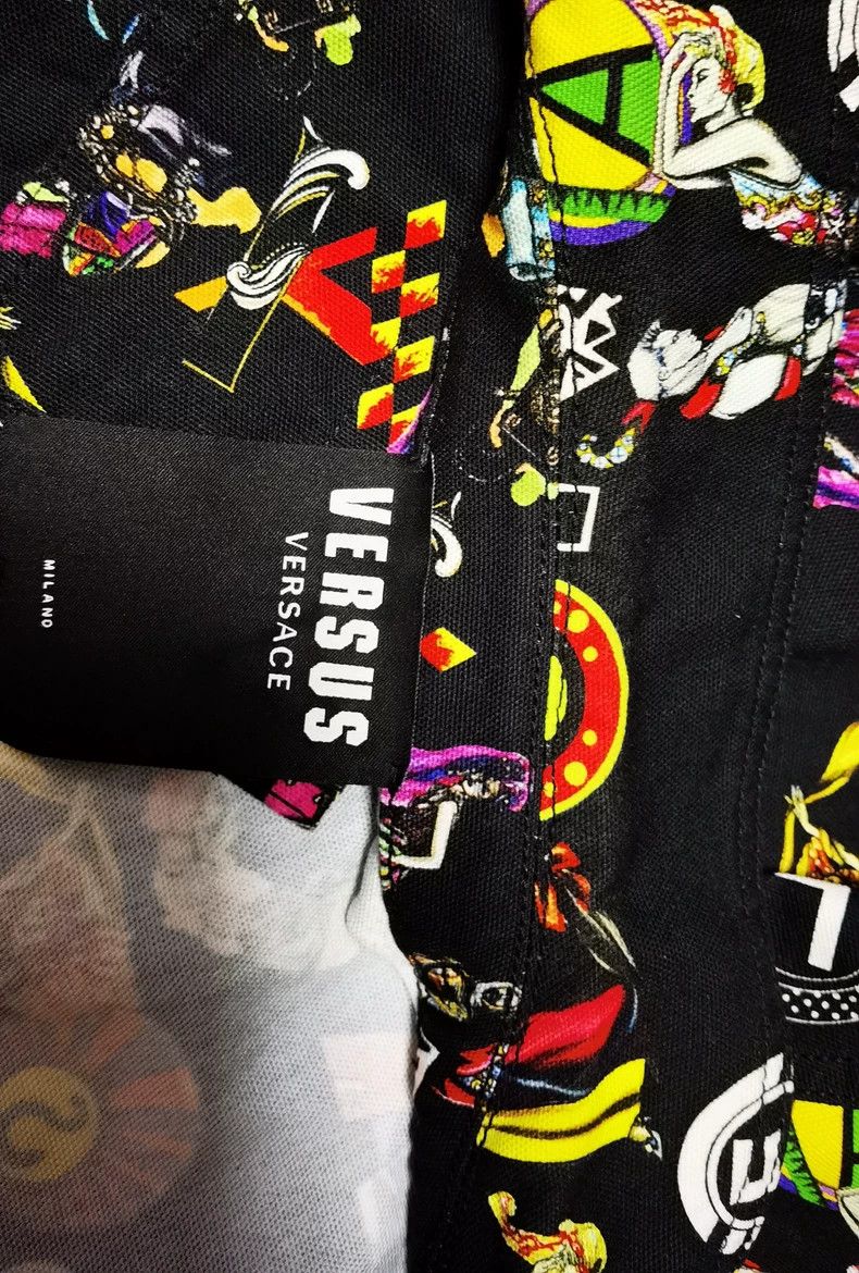 Versace Versace Printed denim jacket Size US S / EU 44-46 / 1 - 3 Thumbnail