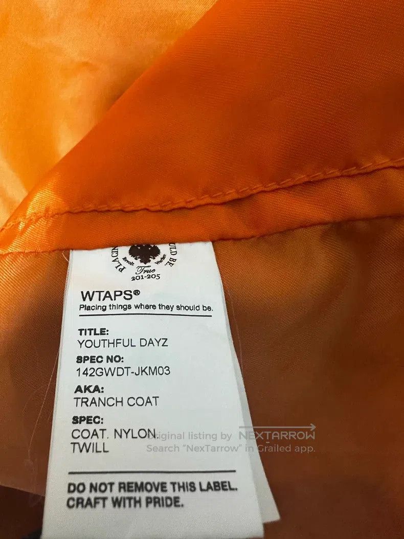 Wtaps Wtaps Trench Coat Size US XL / EU 56 / 4 - 3 Thumbnail
