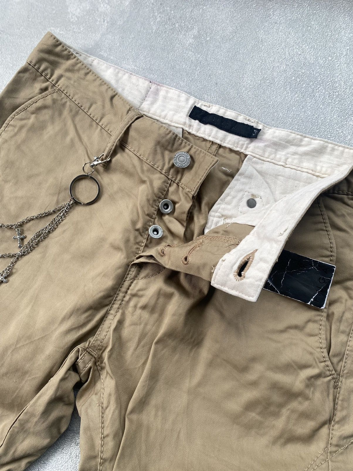 GOSTAR DE FUGA × Japanese Brand × Le Grande Bleu (L.G.B.) FUGA Flare pants with buckle back dead Stock conditions Size US 31 - 5 Thumbnail