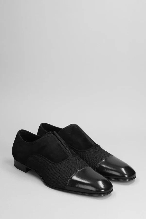 o1s1wg110924 Greggo Flat Calf Loafer in Black