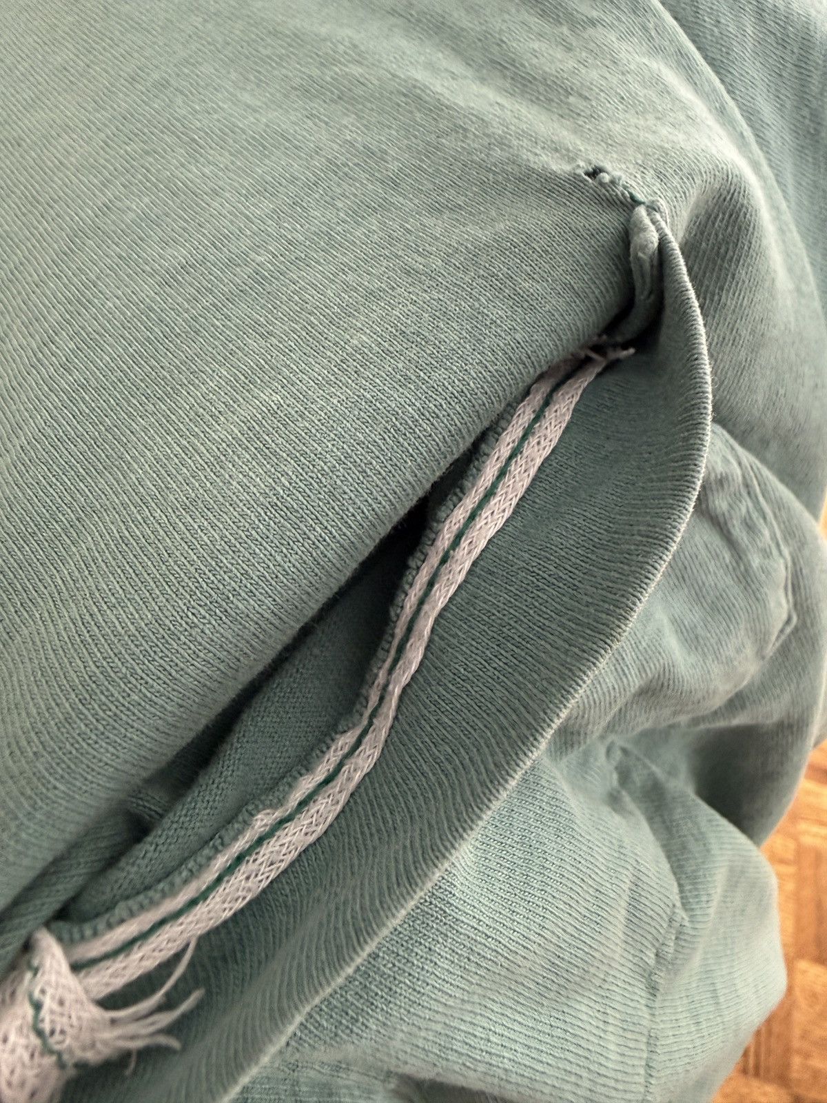 Vintage Vintage B.V.D. Distressed Selvedge Pocket Tee Size US L / EU 52-54 / 3 - 4 Thumbnail