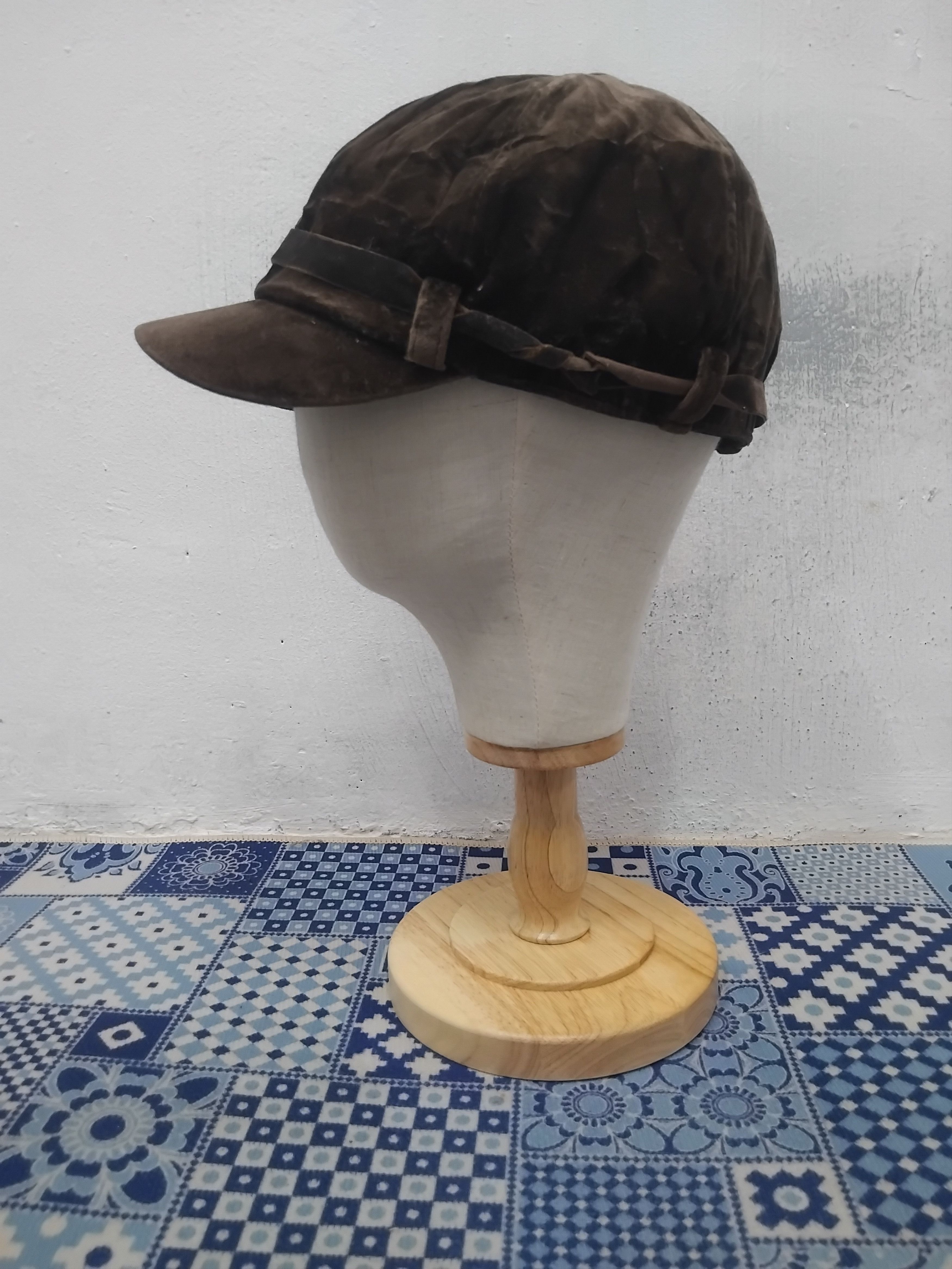 Japanese Brand 💥Unnamed brown colour captain hat Size 38 - 4 Thumbnail