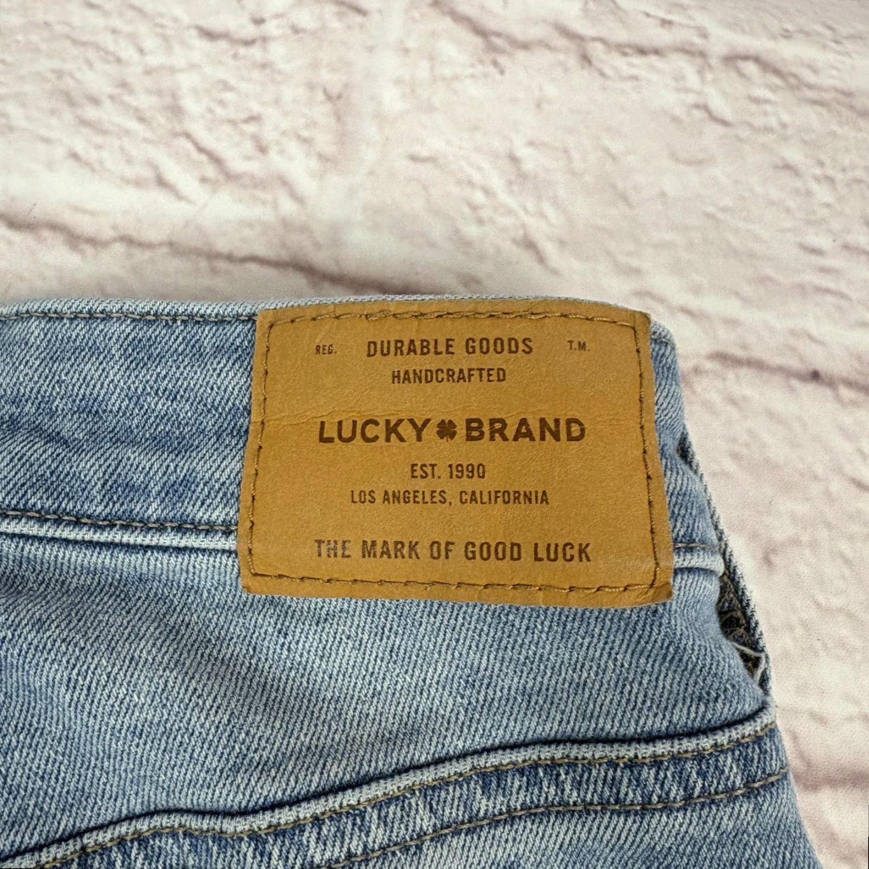 Lucky Brand Lucky Brand Bridgette Skinny Jeans Womens 00/24 Light Wash High Rise Ankle Denim Size 24" / US 00 / IT 34 - 4 Thumbnail