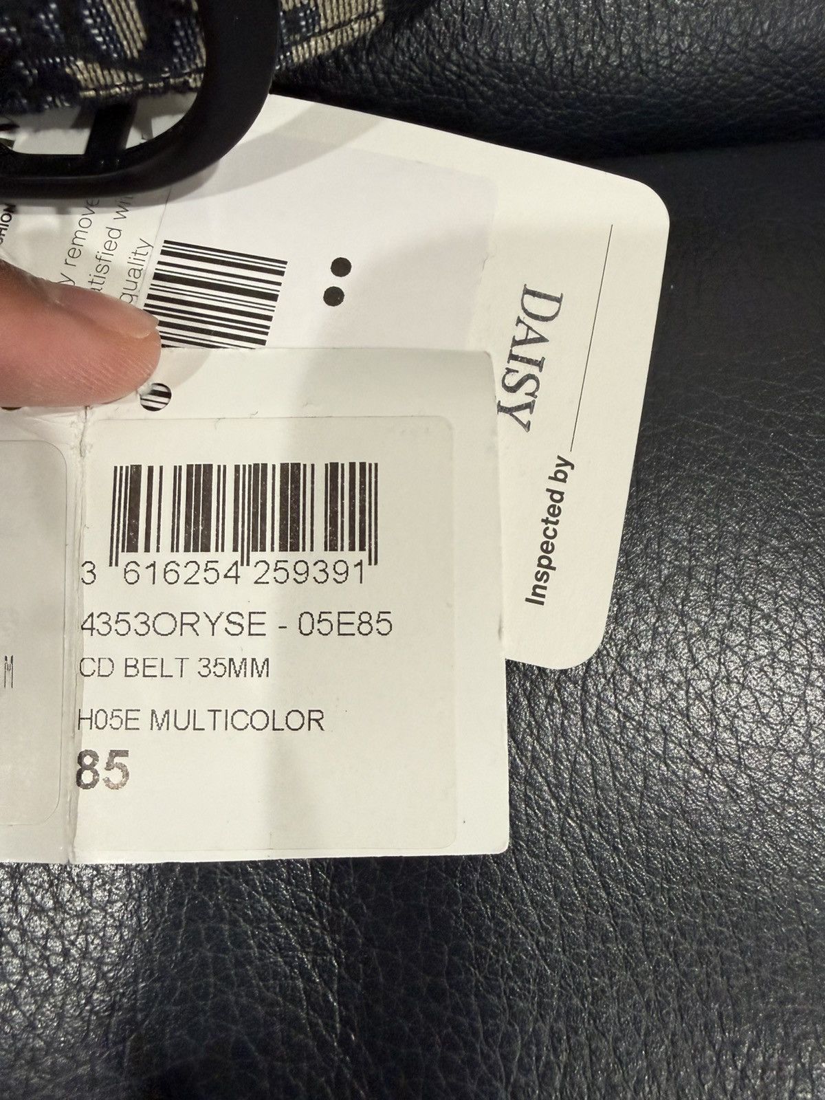 Dior Dior Belt 35 MM Size 34 - 10 Thumbnail