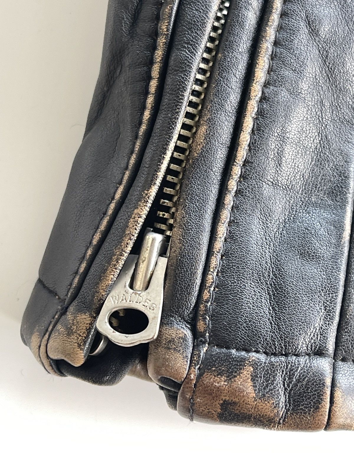 WEST RIDE 50s West Ride Motorcycle Cowhide Leather Jacket (size 34) Size US XS / EU 42 / 0 - 19 Thumbnail
