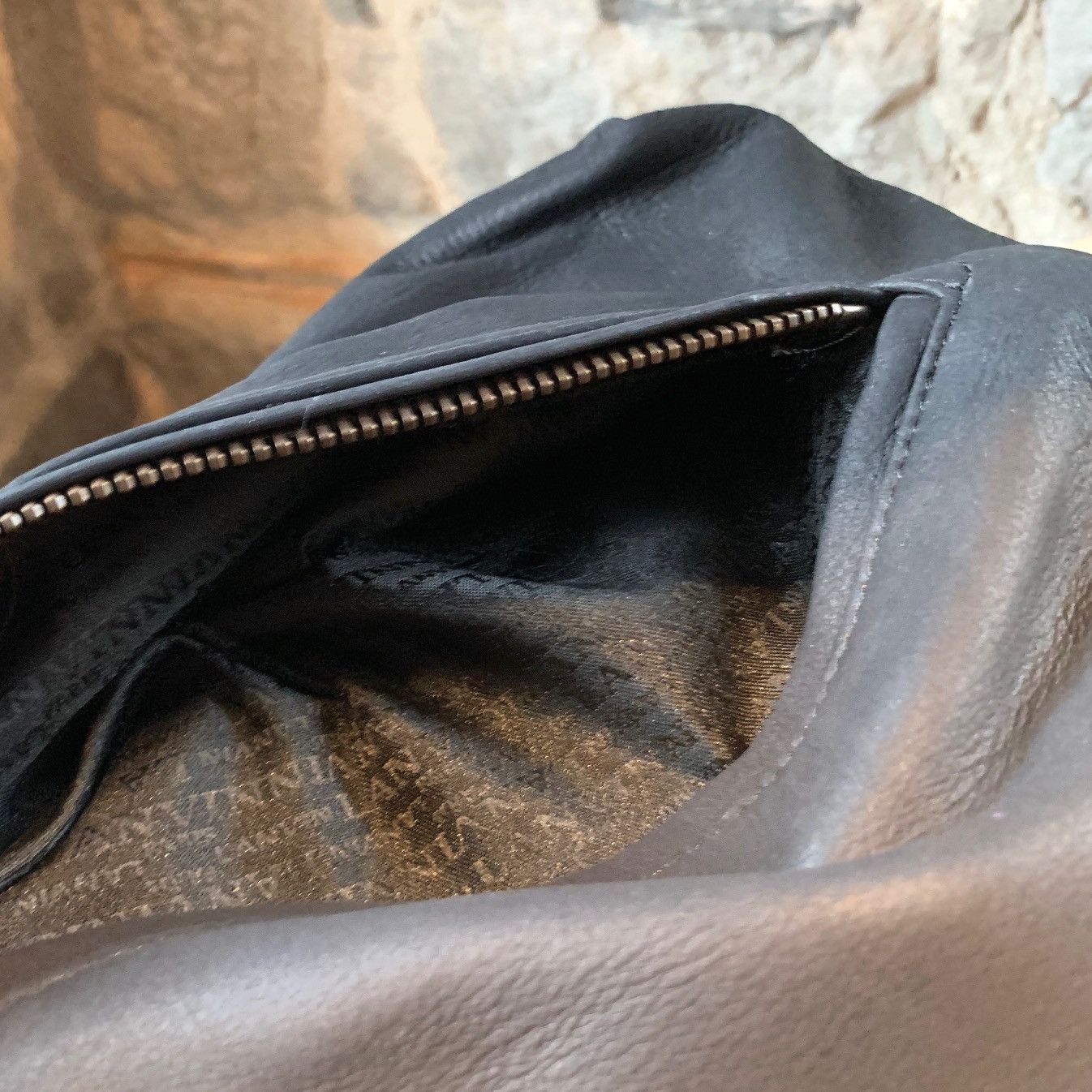 Lanvin Lanvin Black Leather Happy Envelope Clutch Size ONE SIZE - 7 Thumbnail