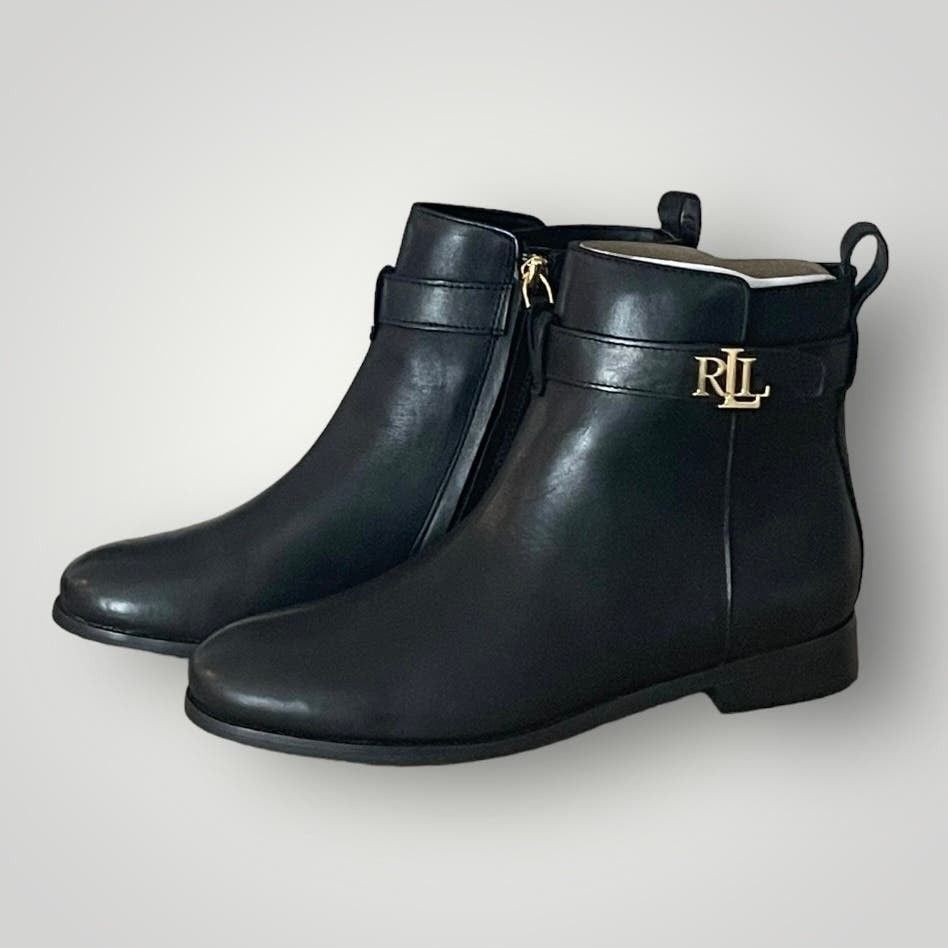 Lauren Ralph Lauren Lauren Ralph Lauren Mid Calf Strap Ankle Boots 8 Size US 8 / IT 38 - 1 Thumbnail